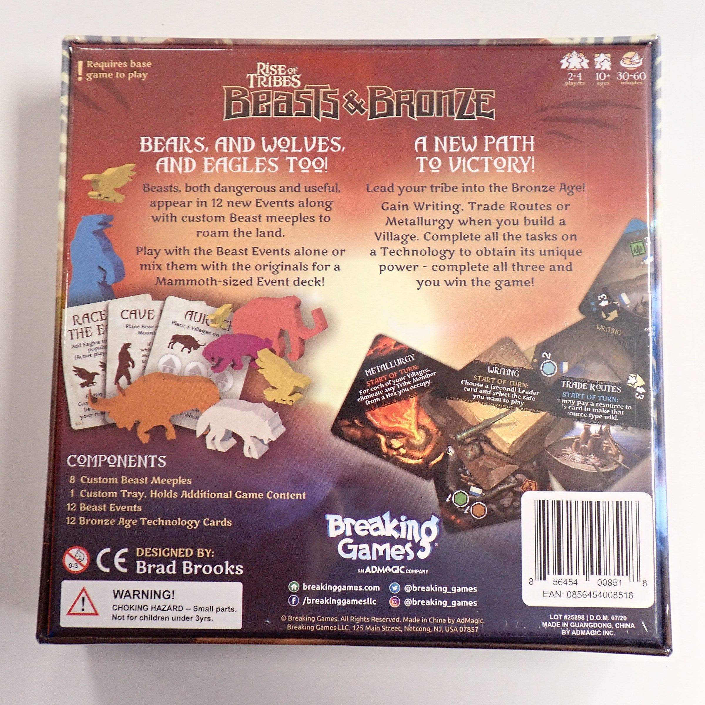 Rise of Tribes + Beasts & Bronze + Solo Mode Expansion [Pre-Owned]