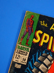 The Amazing Spider-Man #58 (1968) - G/G+ (2.0-2.5)