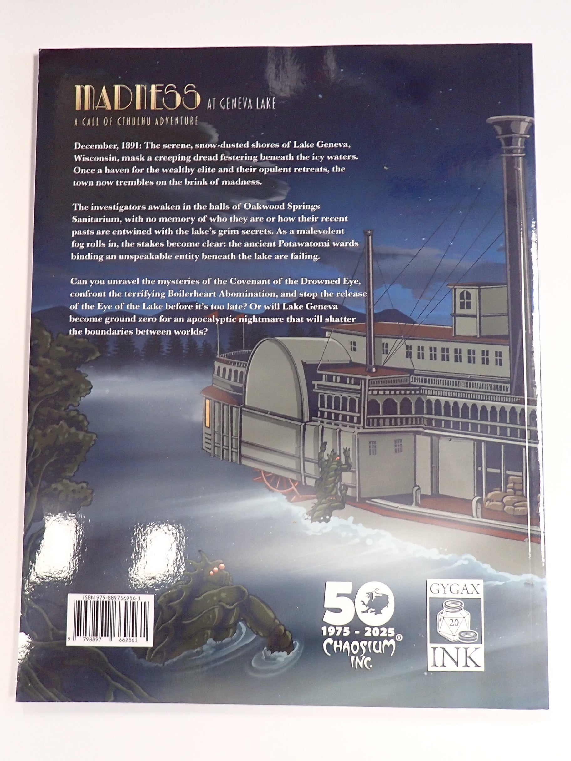 Call of Cthulhu Adventure: Madness at Geneva Lake [Pre-Owned]