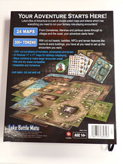 Box of Adventure RPG Maps & Tokens - Coast of Dread [Pre-Owned]