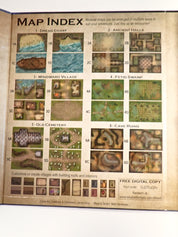 Box of Adventure RPG Maps & Tokens - Coast of Dread [Pre-Owned]