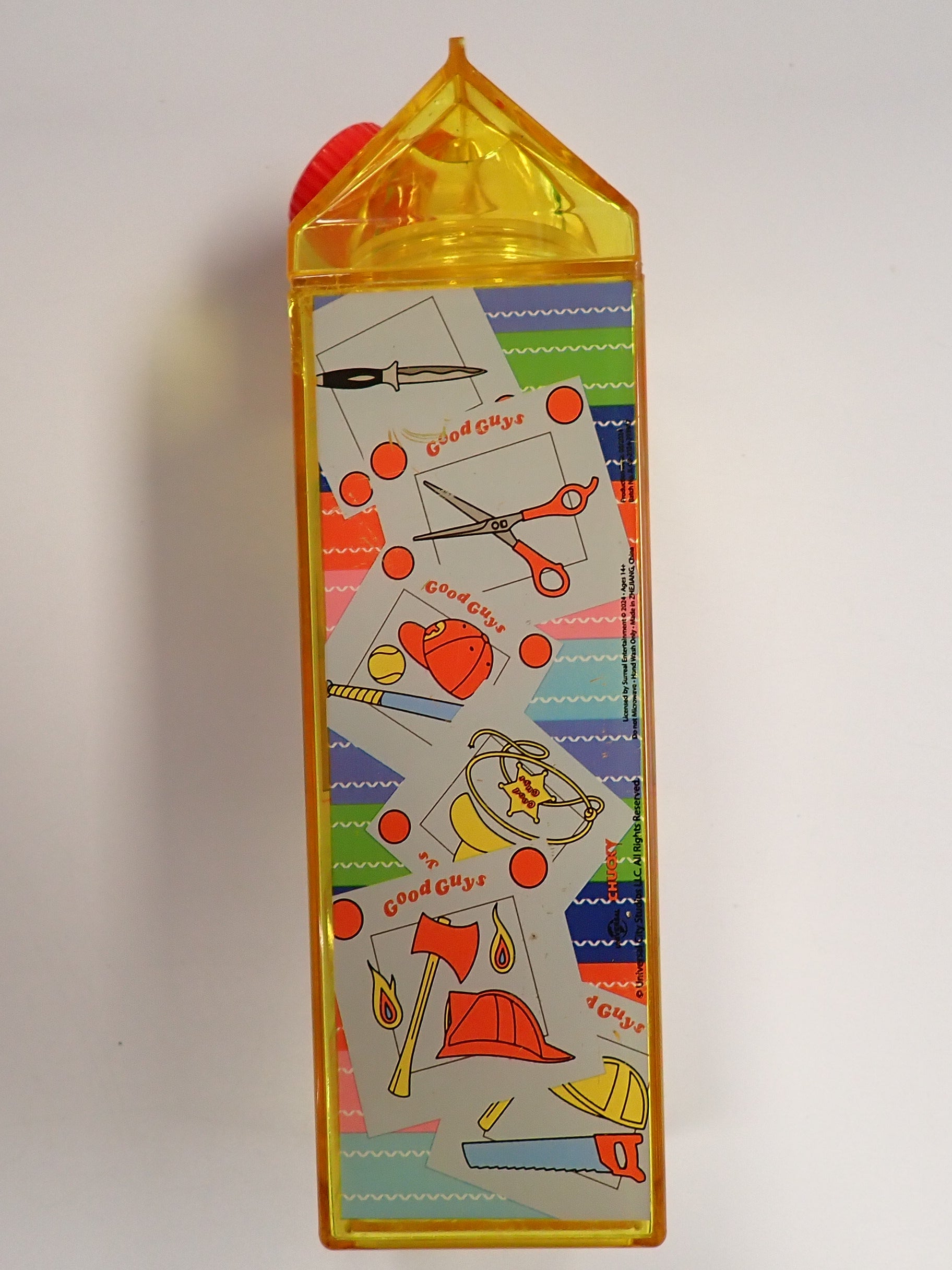 Chucky: Carton-shaped water bottle [Pre-Owned]