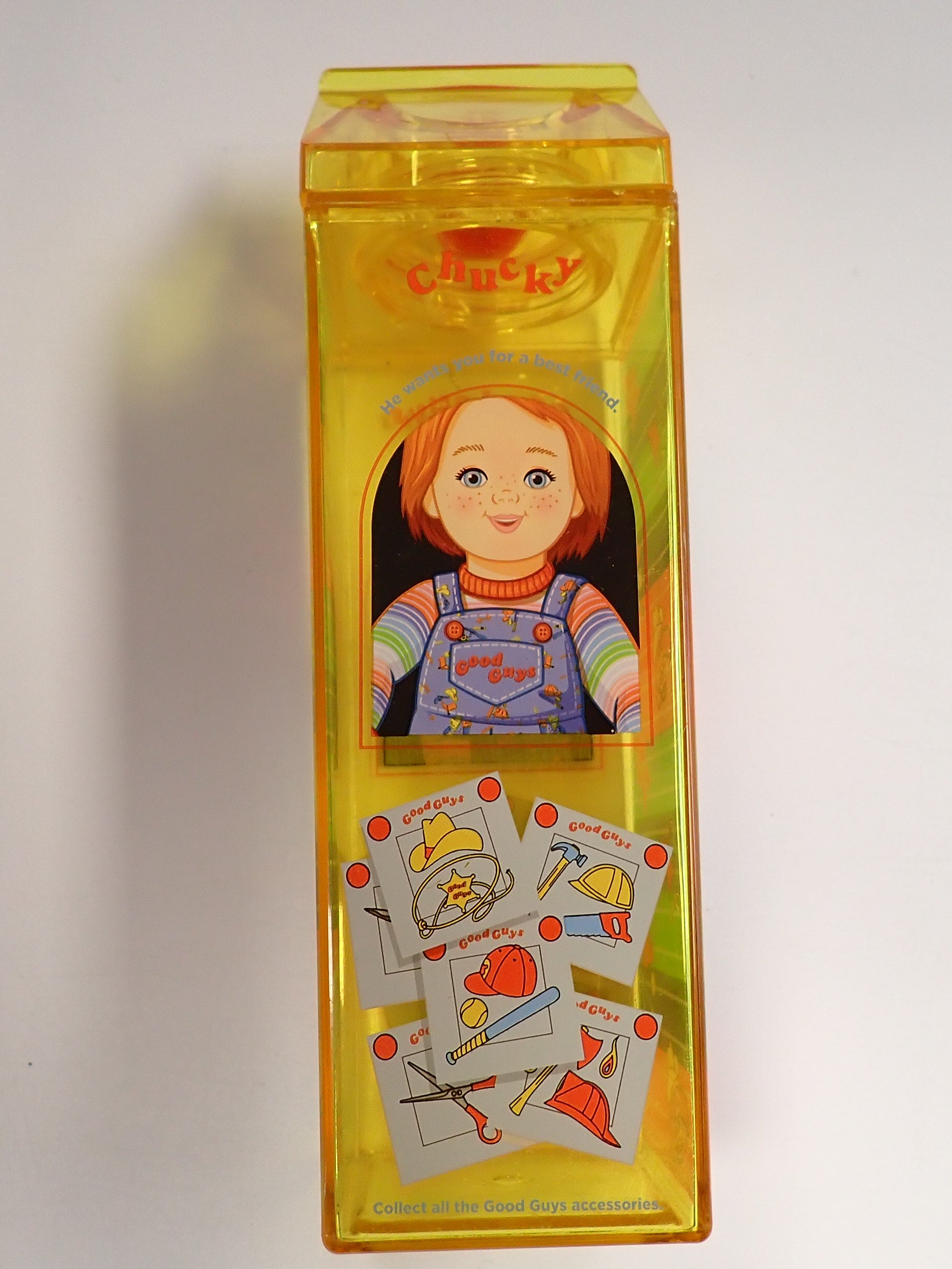 Chucky: Carton-shaped water bottle [Pre-Owned]