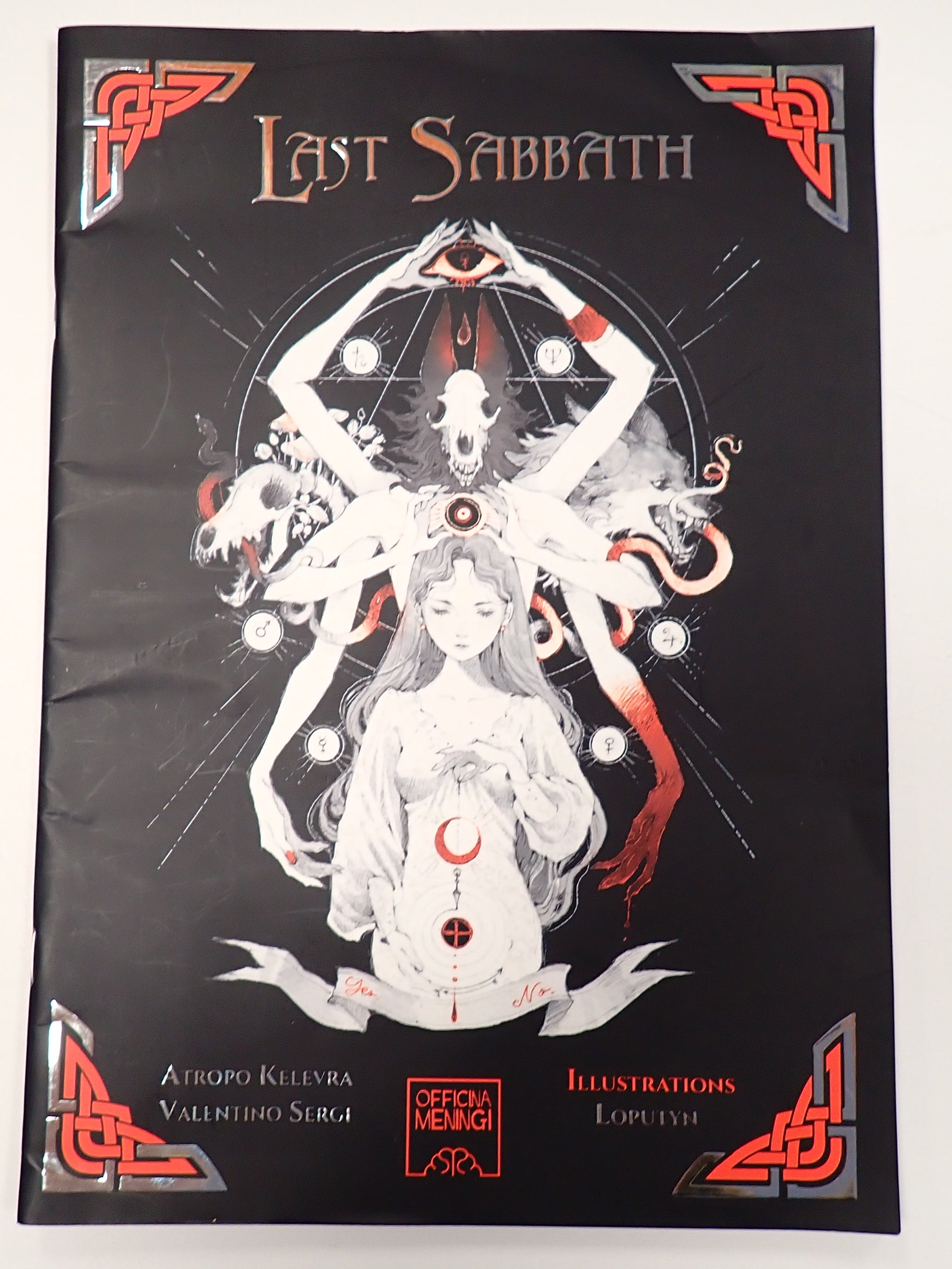 Last Sabbath RPG & Totem RPG + Notepad, Scenarios, and Seeker's Sheet [Pre-Owned]