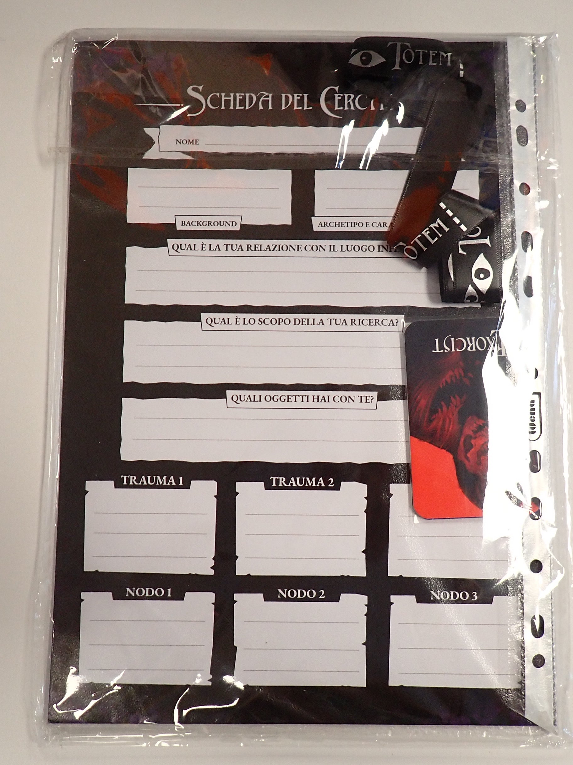 Last Sabbath RPG & Totem RPG + Notepad, Scenarios, and Seeker's Sheet [Pre-Owned]