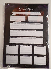 Last Sabbath RPG & Totem RPG + Notepad, Scenarios, and Seeker's Sheet [Pre-Owned]