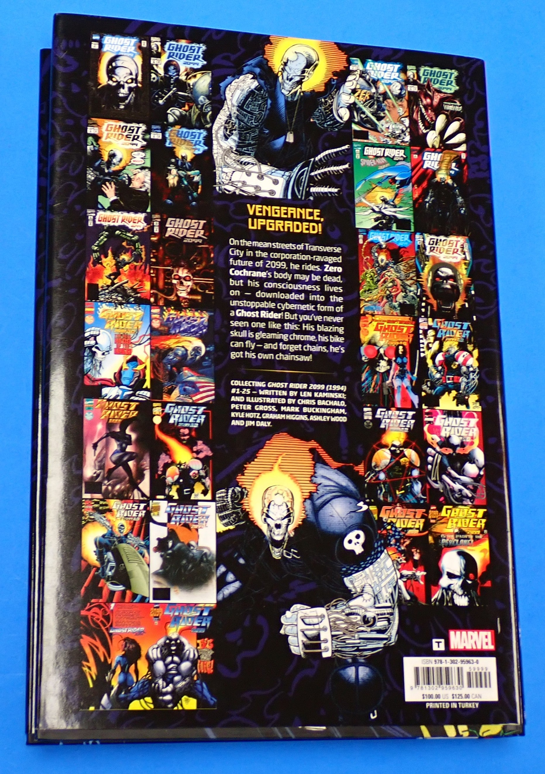 Ghost Rider Omnibus (DM Variant: Kaminski) - Hardcover [Pre-Owned]
