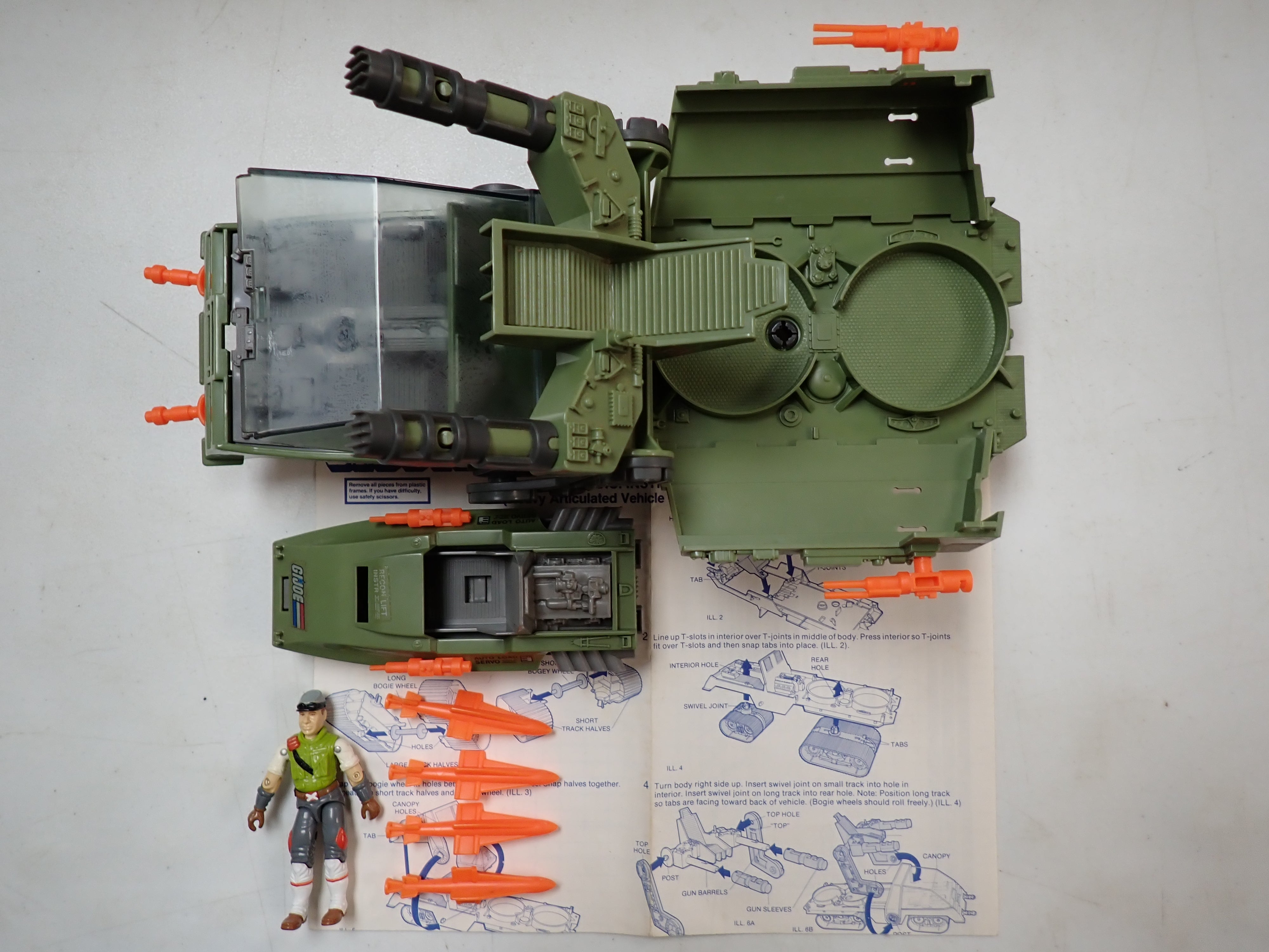 G.I.Joe H.A.V.O.C (Heavy Articulated Vehicle Ordnance Carrier, 1986)