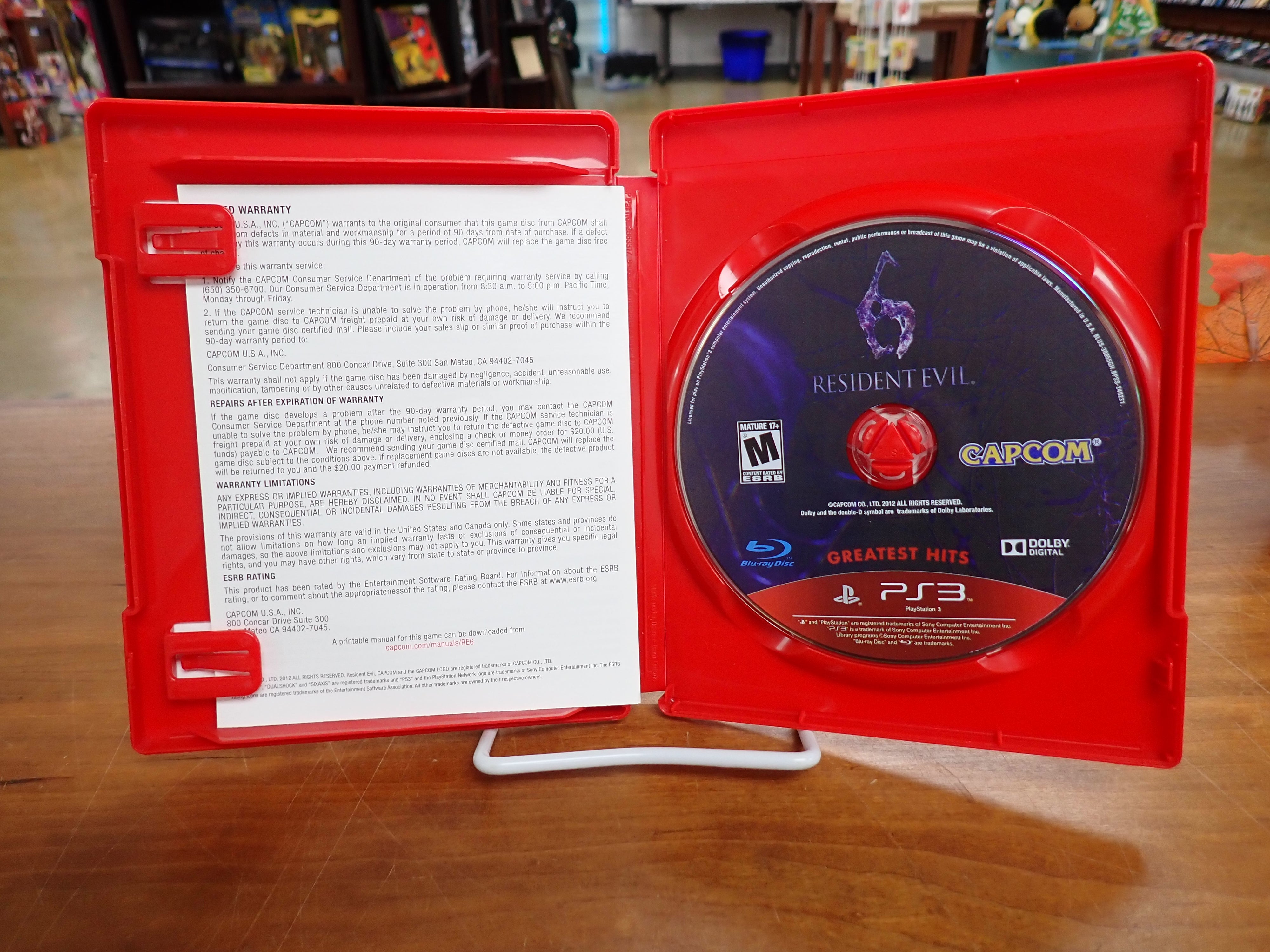 Resident Evil: 6- Greatest Hits - PS3