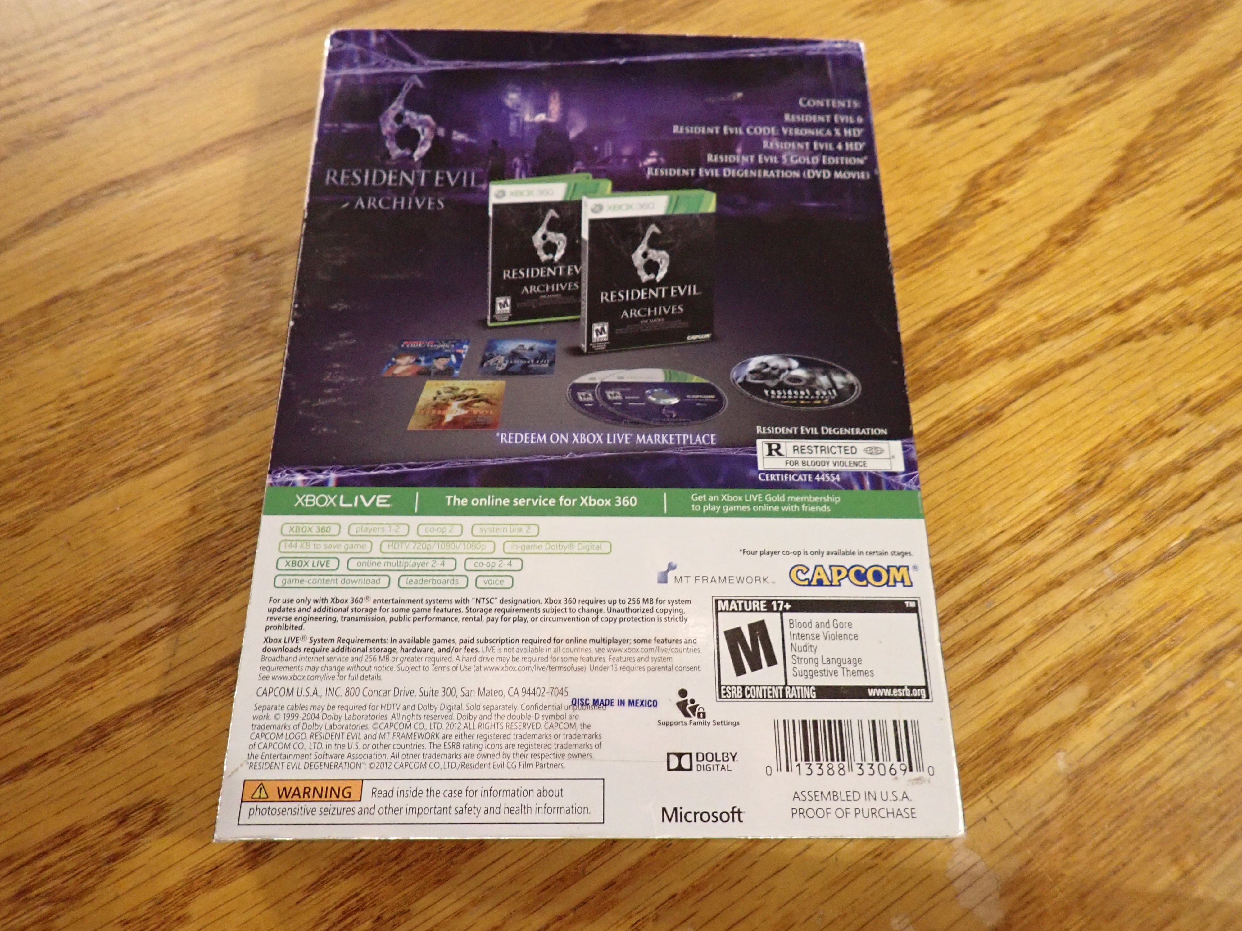 Resident Evil 6 Archives - X360