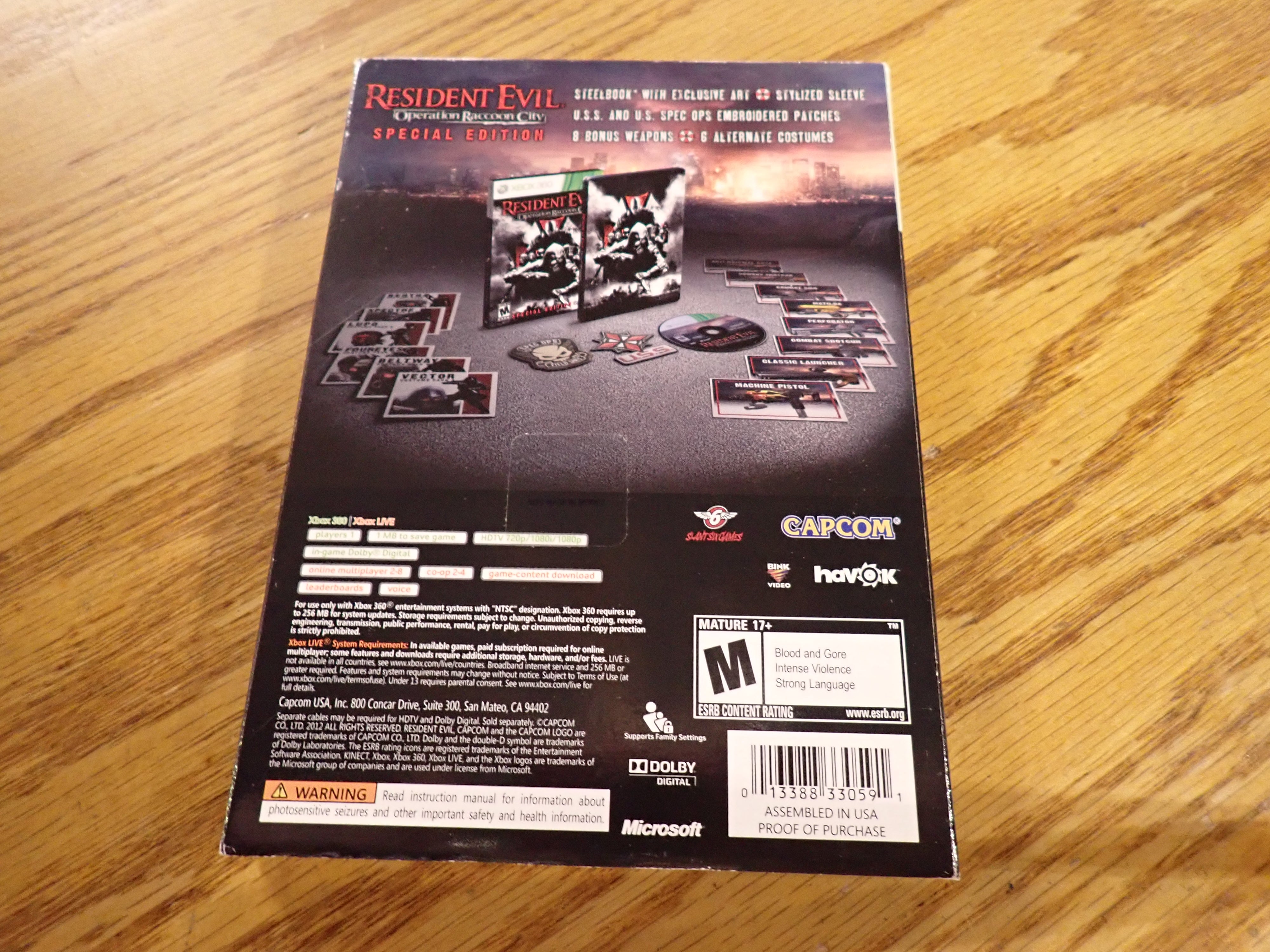 Resident Evil: Operation Raccoon City(Special Edition) - X360