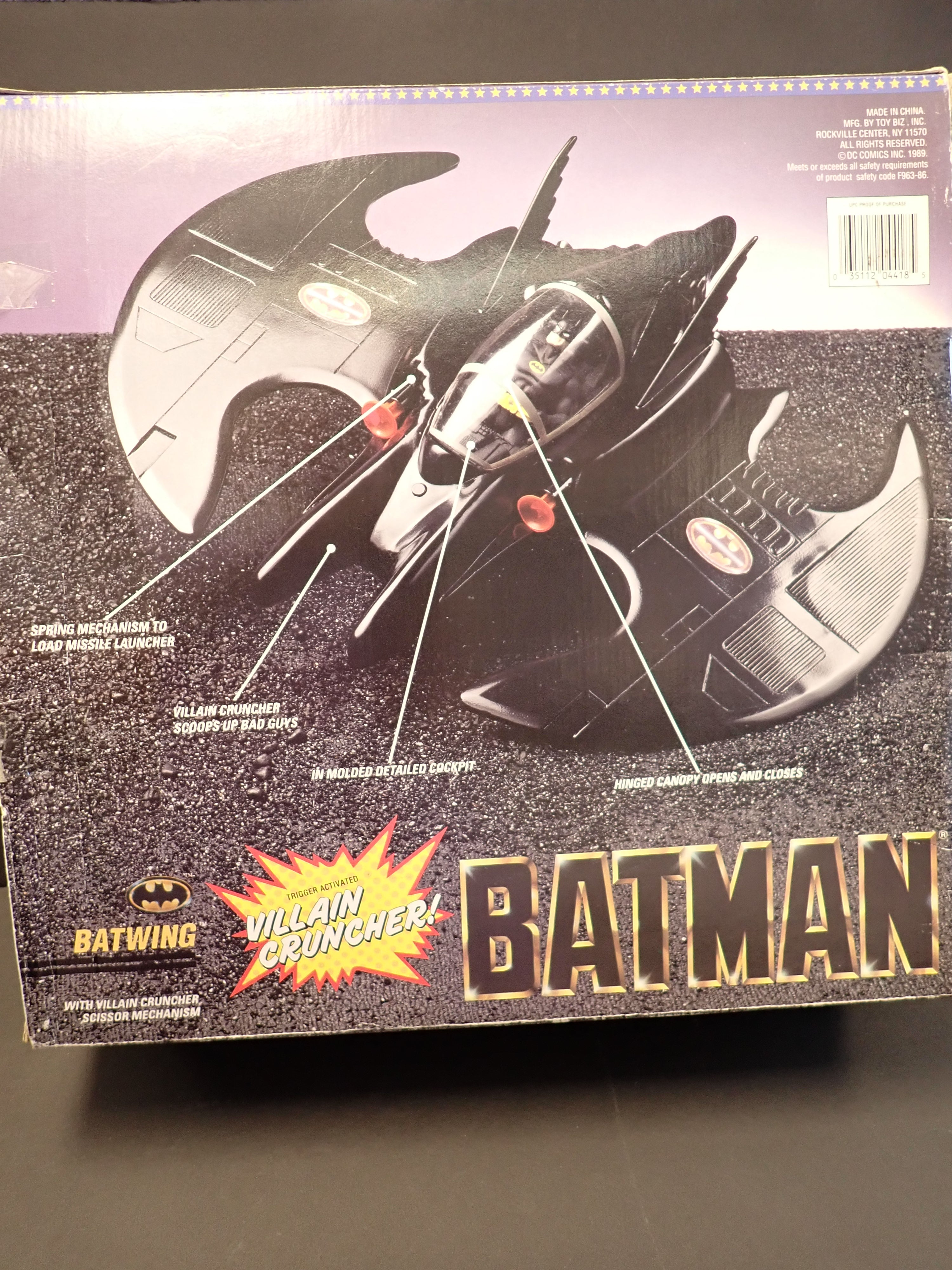 Batwing villain cruncher