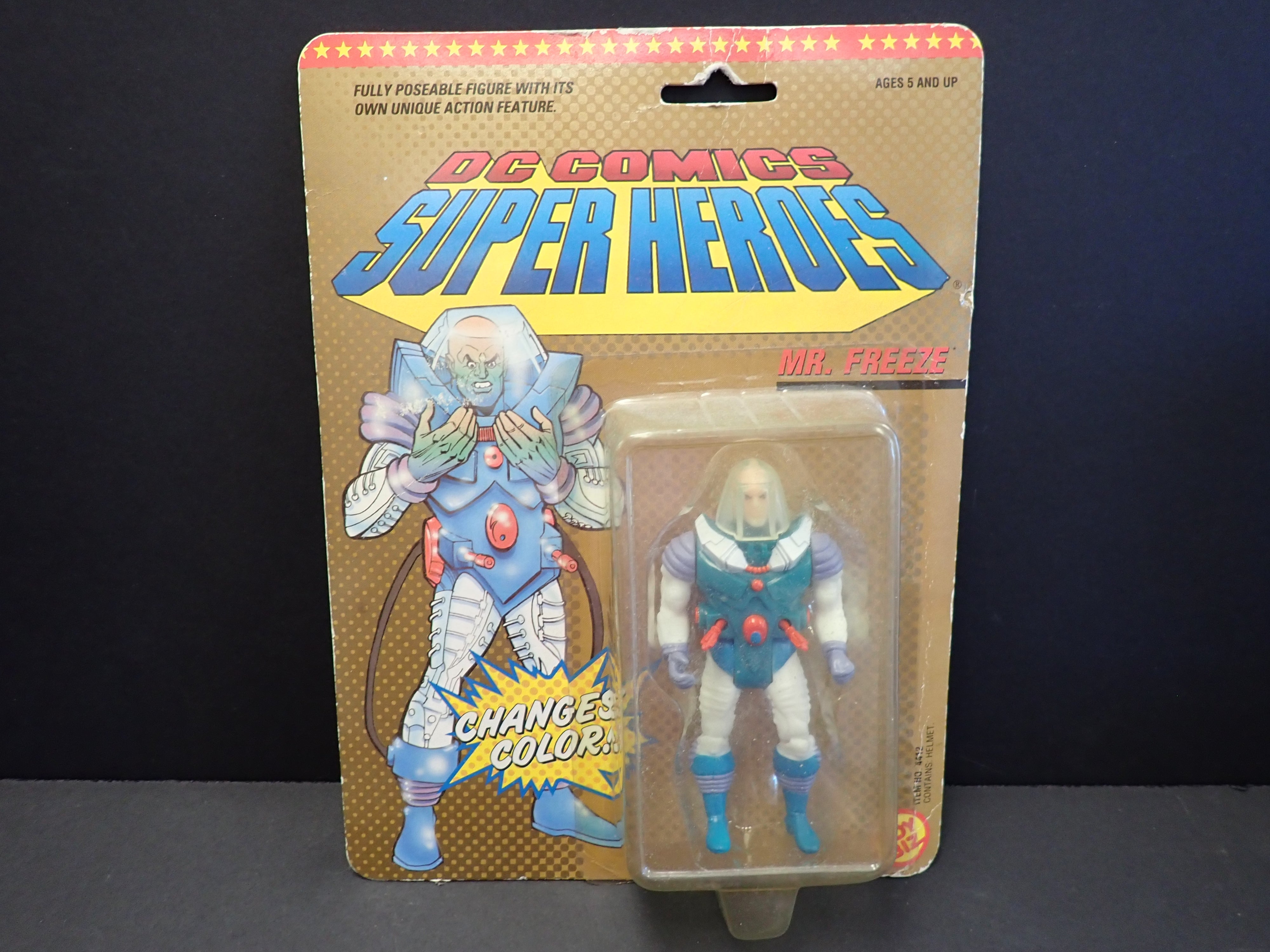 Mr. Freeze Changes Color