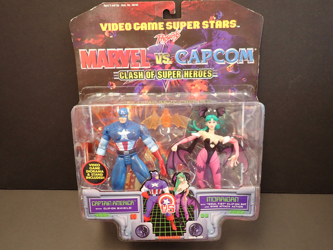 Marvel v Capcom Capt. America & Morrigan