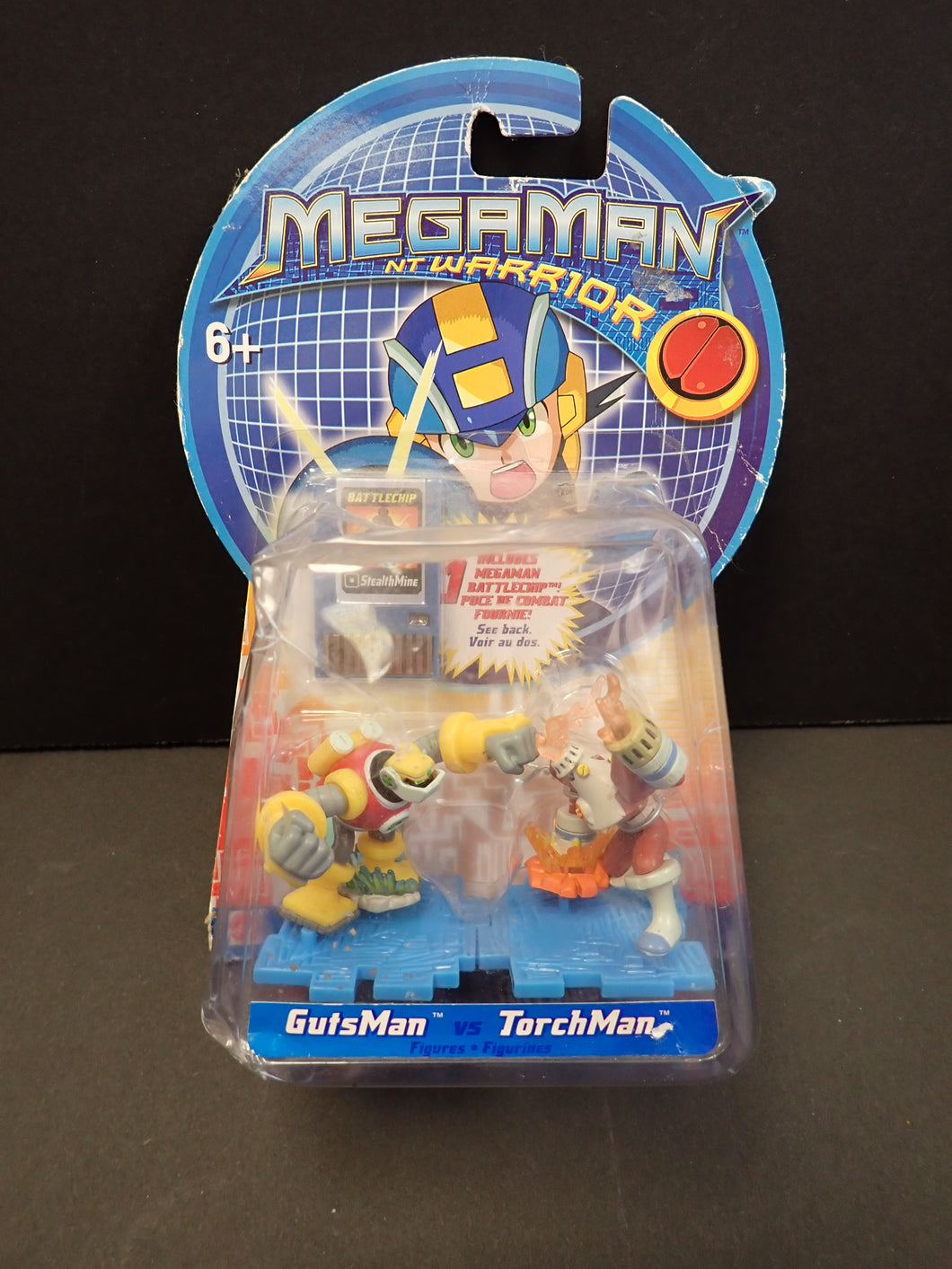 MegaMan Gutsman Torchman Mattel 2004