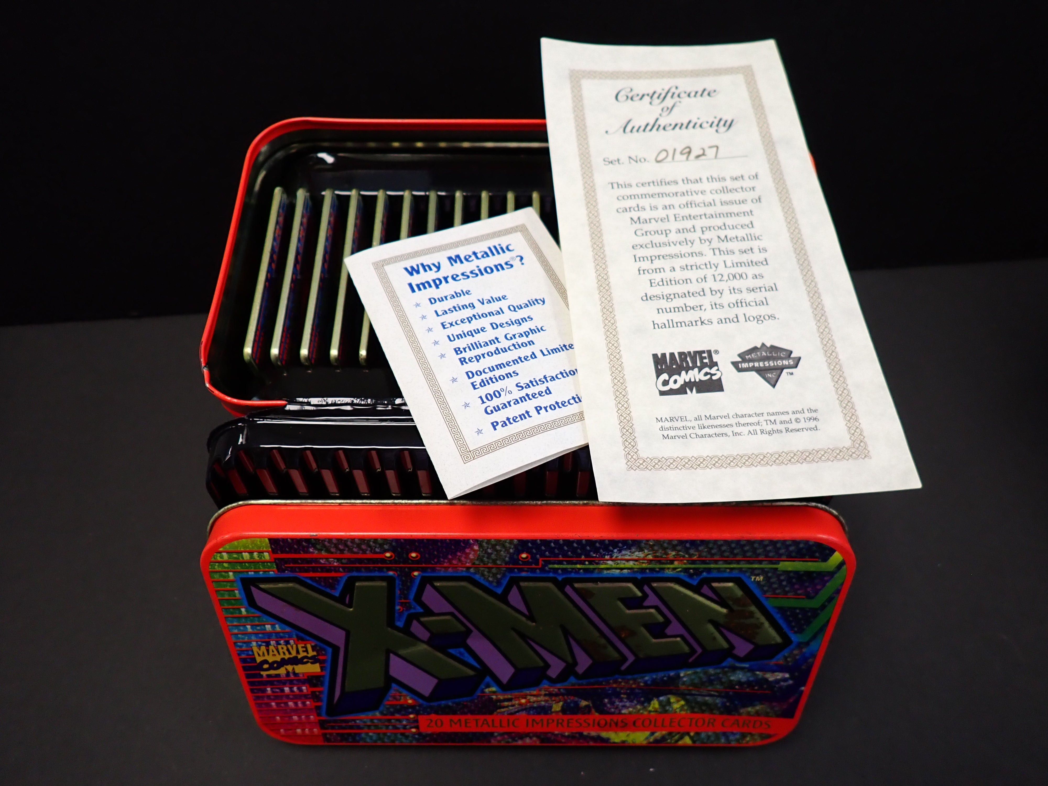 X-Men Metallic Impressions Card Set