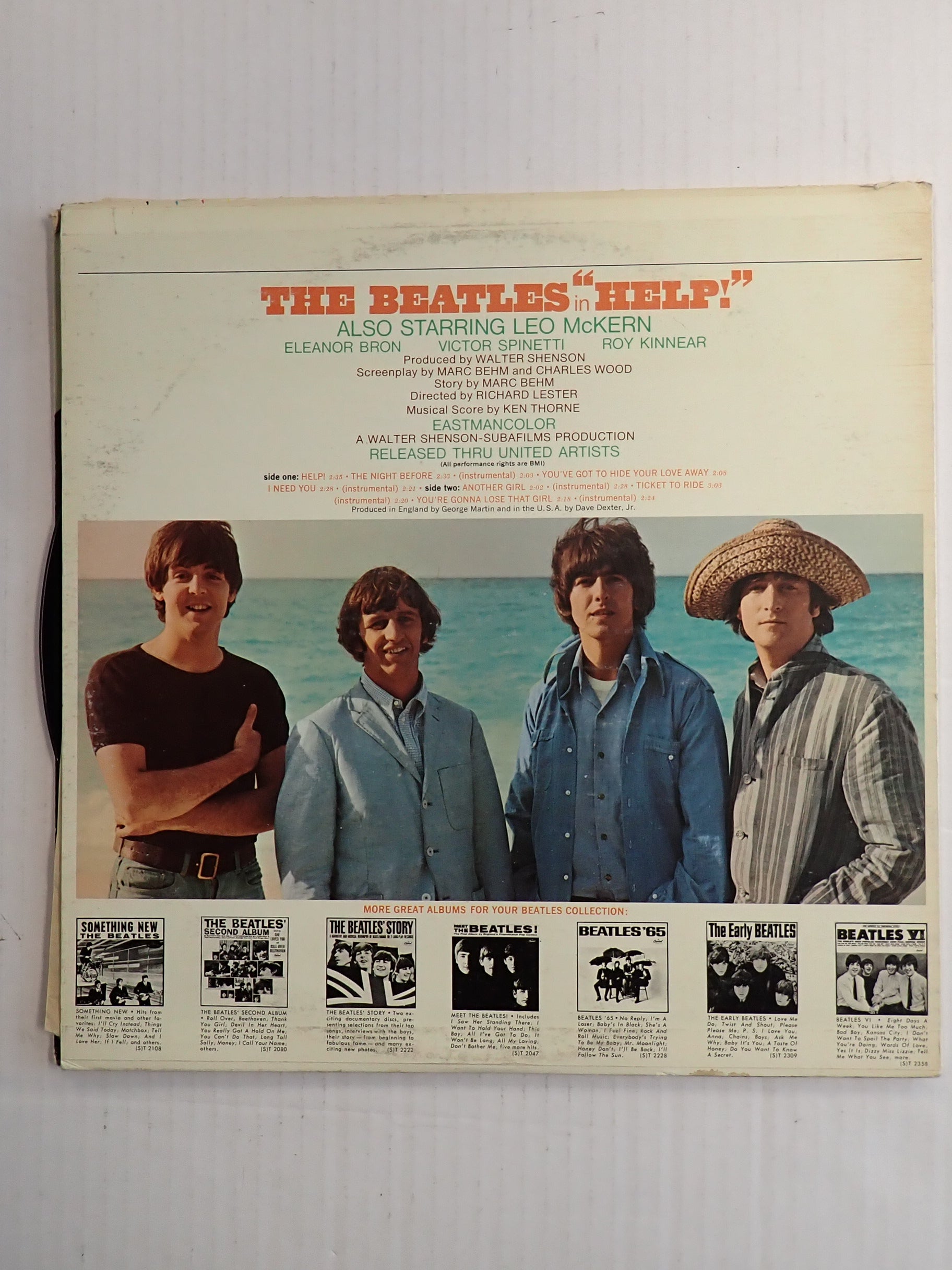 Beatles - Help Motion Picture Soundtrack -  Vinyl
