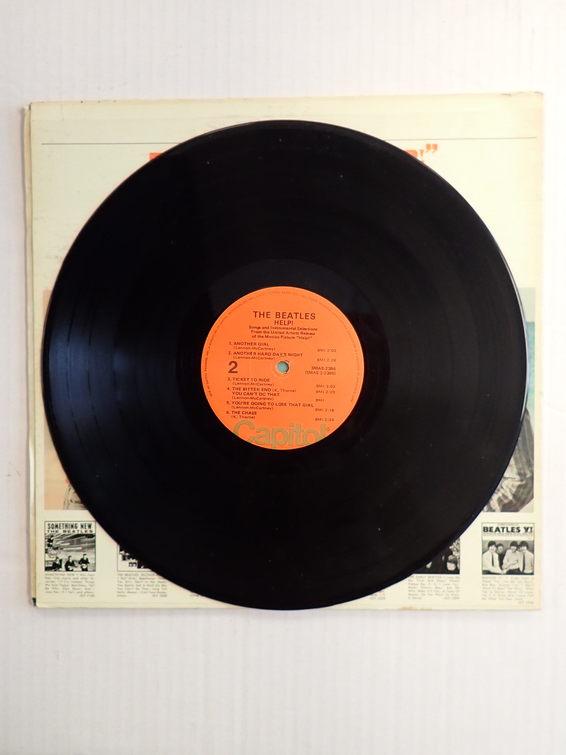 Beatles - Help Motion Picture Soundtrack -  Vinyl