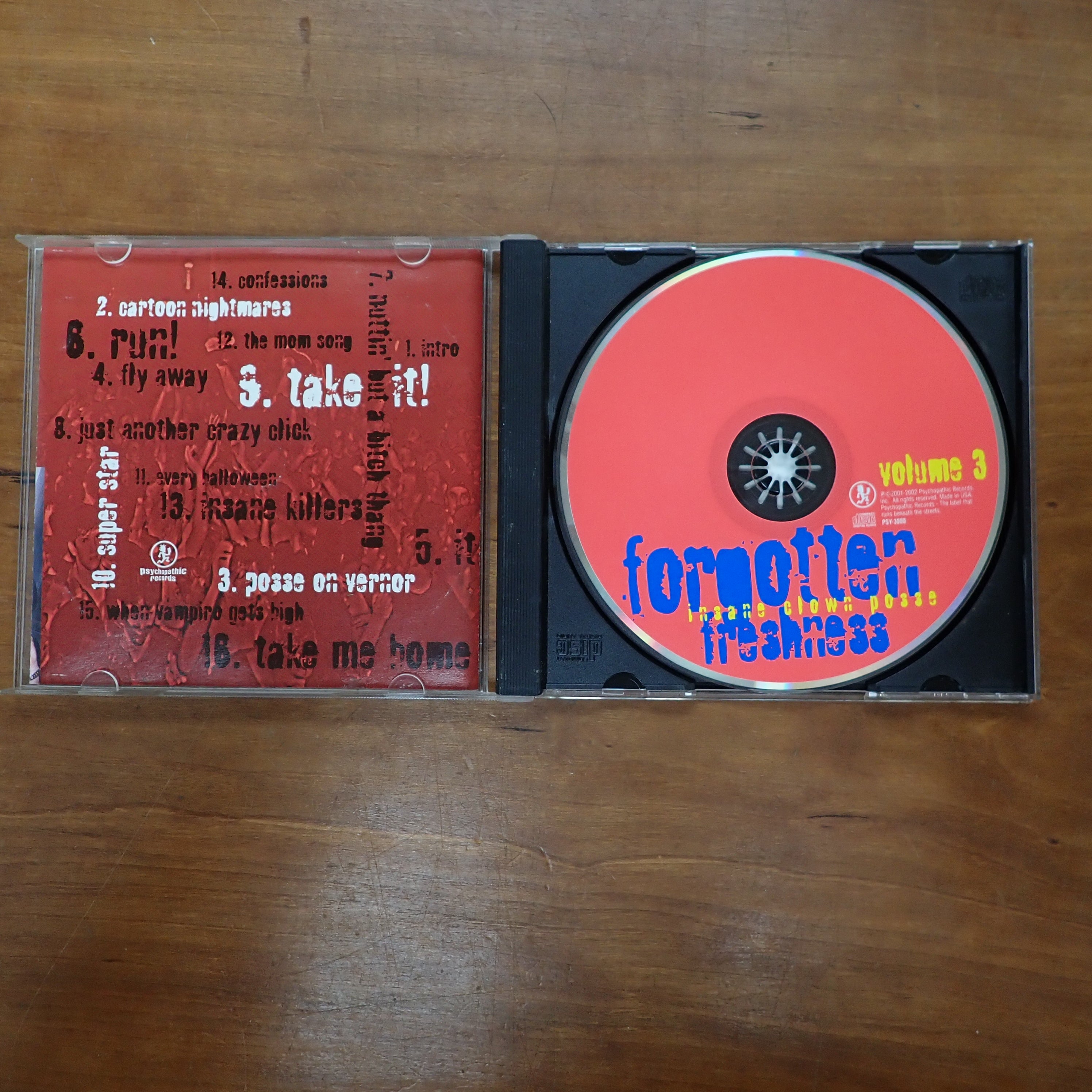 ICP Insane Clown Posse - Forgotten Freshness vol. 3 - CD