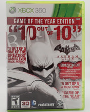 Batman Arkham City (Game of the Year) - Xbox 360