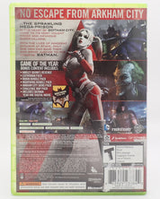 Batman Arkham City (Game of the Year) - Xbox 360