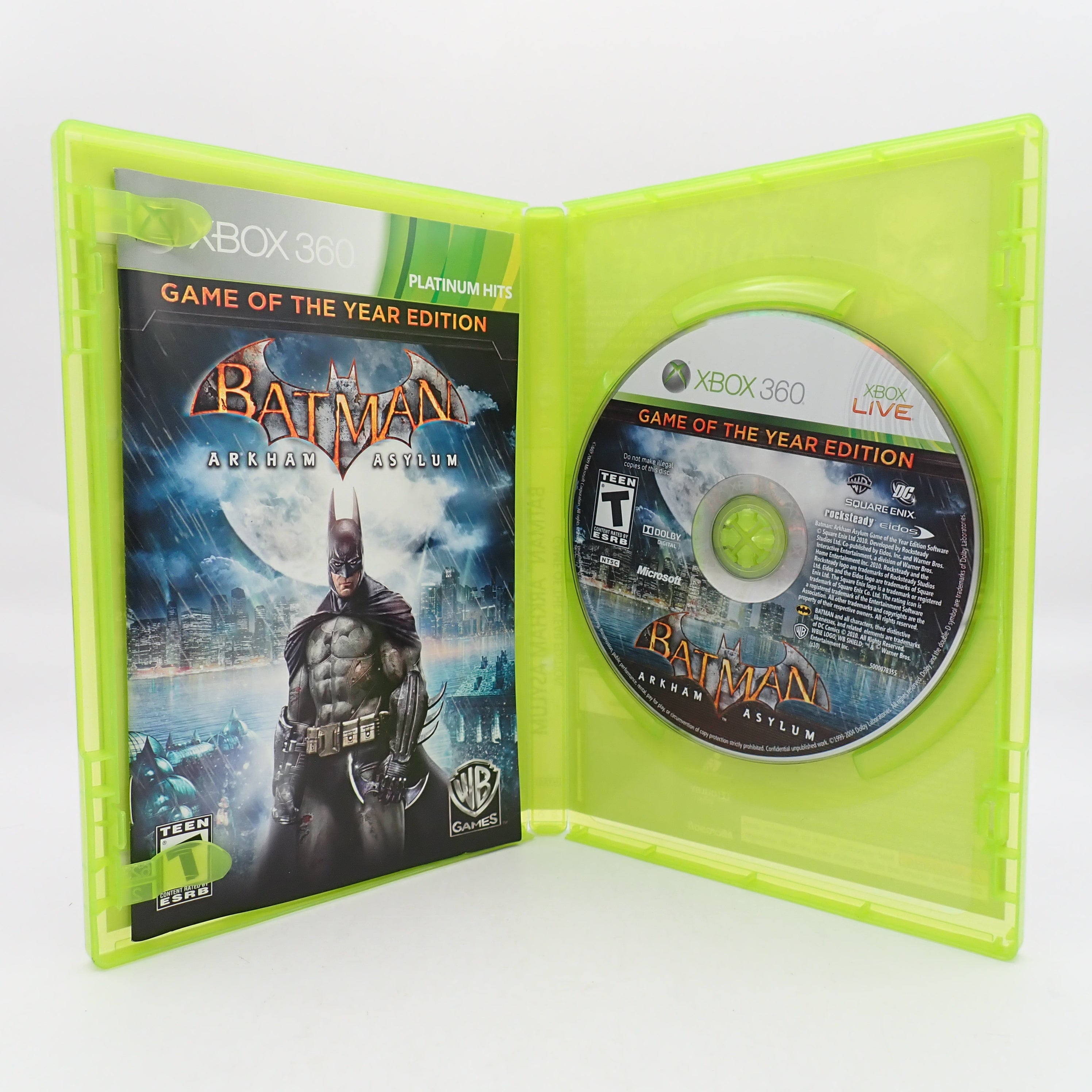 Batman Arkham Asylum - Xbox 360