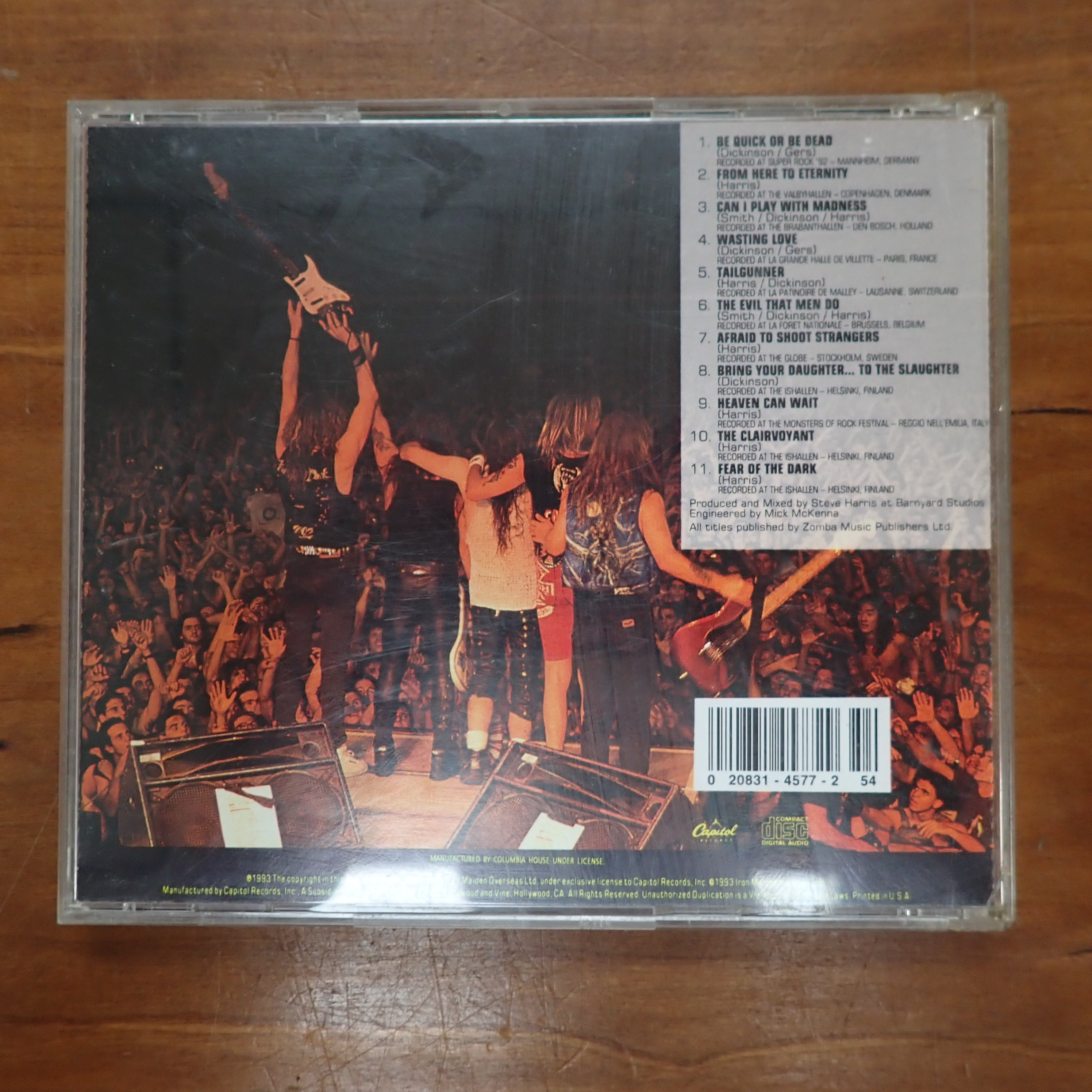 Iron Maiden - A Real Live One - CD