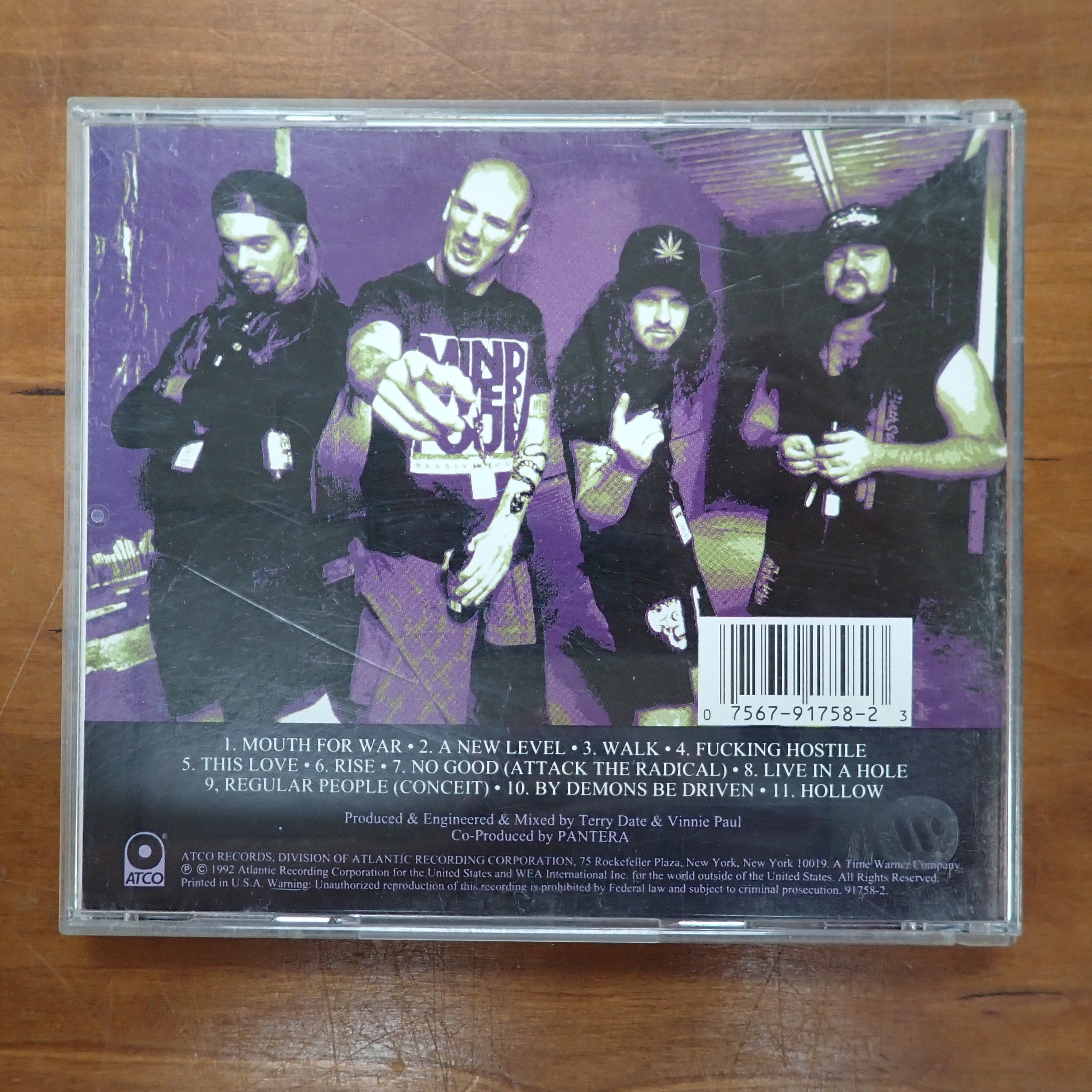 Pantera - Vulgar Display of Power - CD