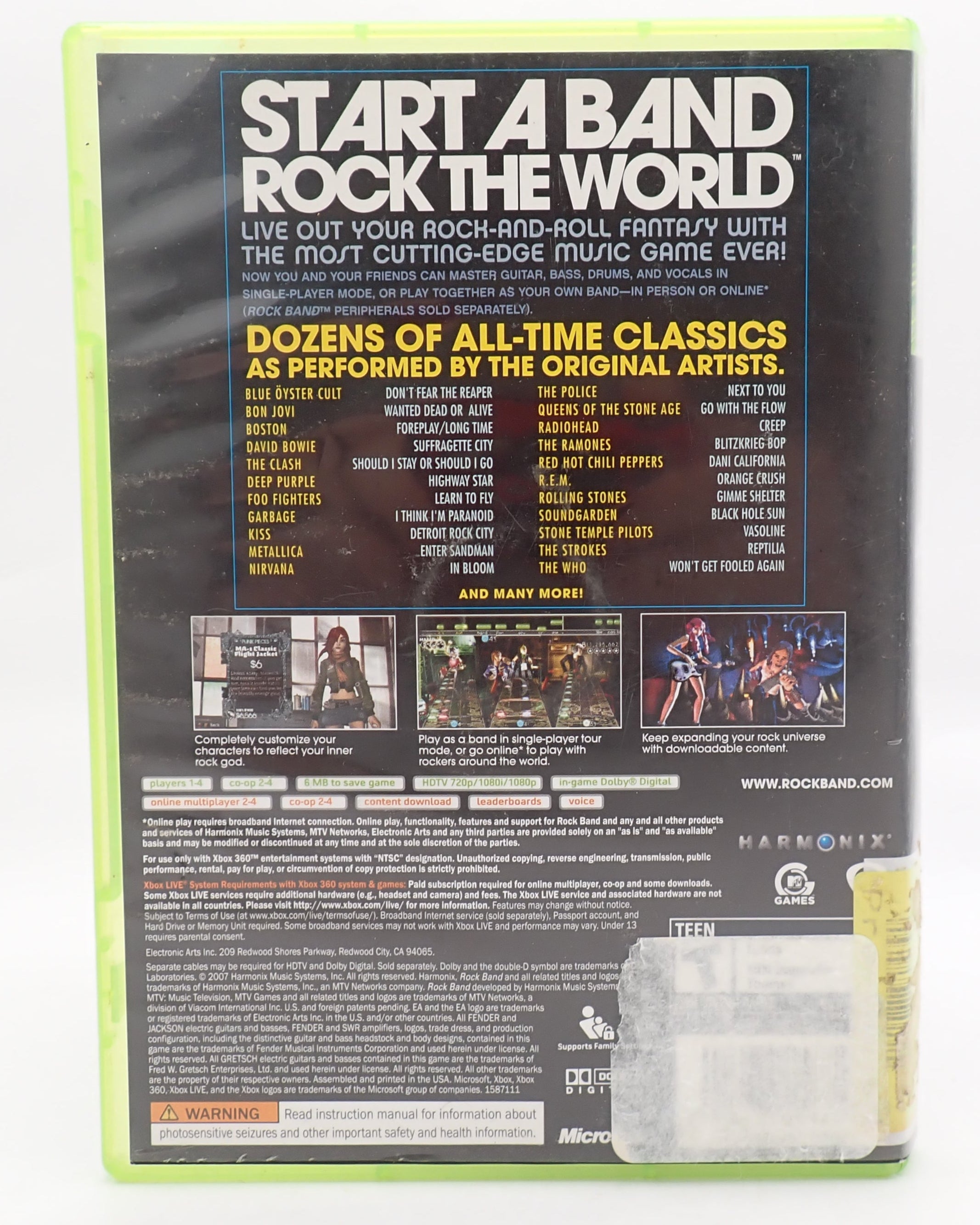 Rock Band - Xbox 360