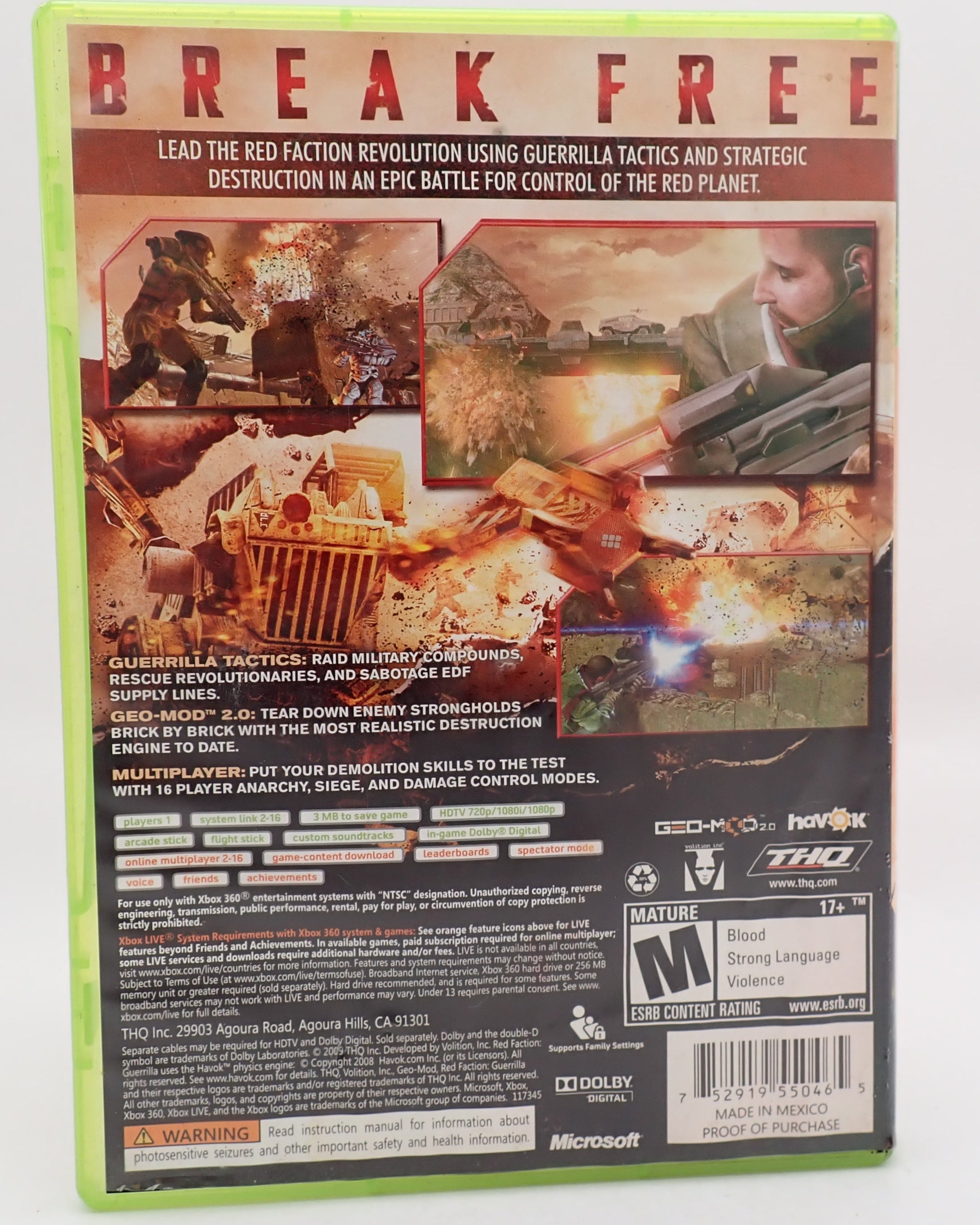 Red Faction - Xbox 360