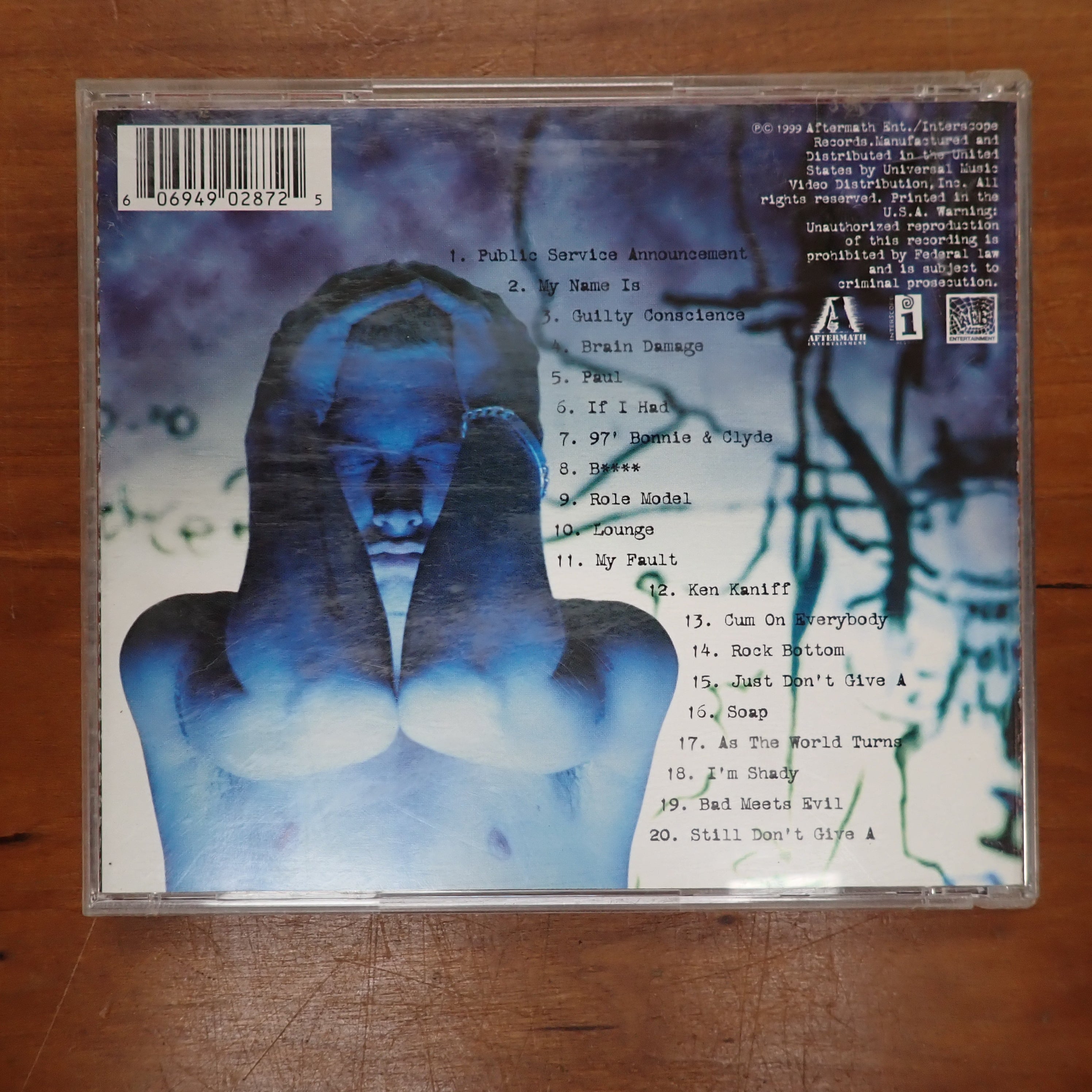 Eminem - The Slim Shady LP - CD