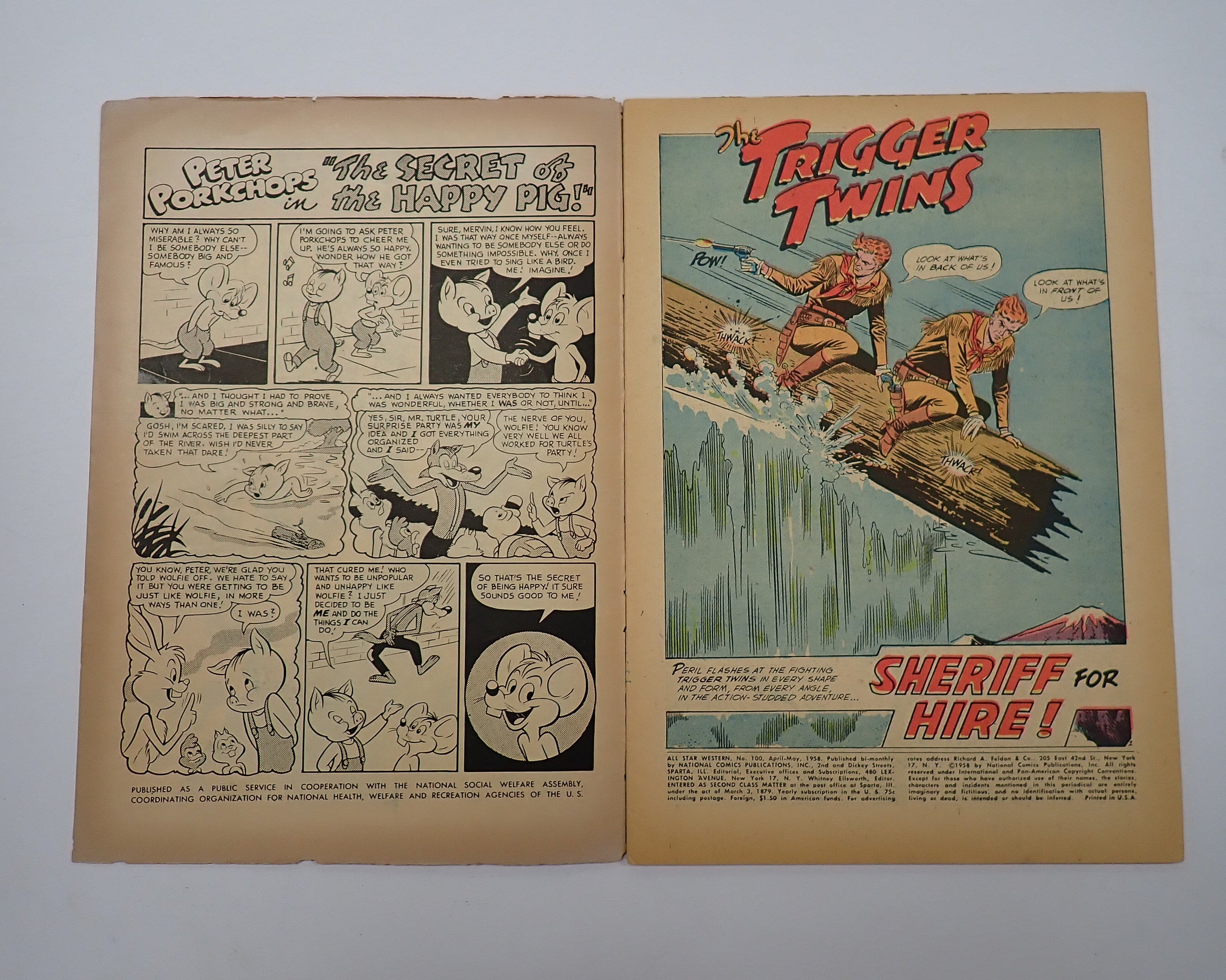 All-Star Western #100 (1958) - VG- (3.5)