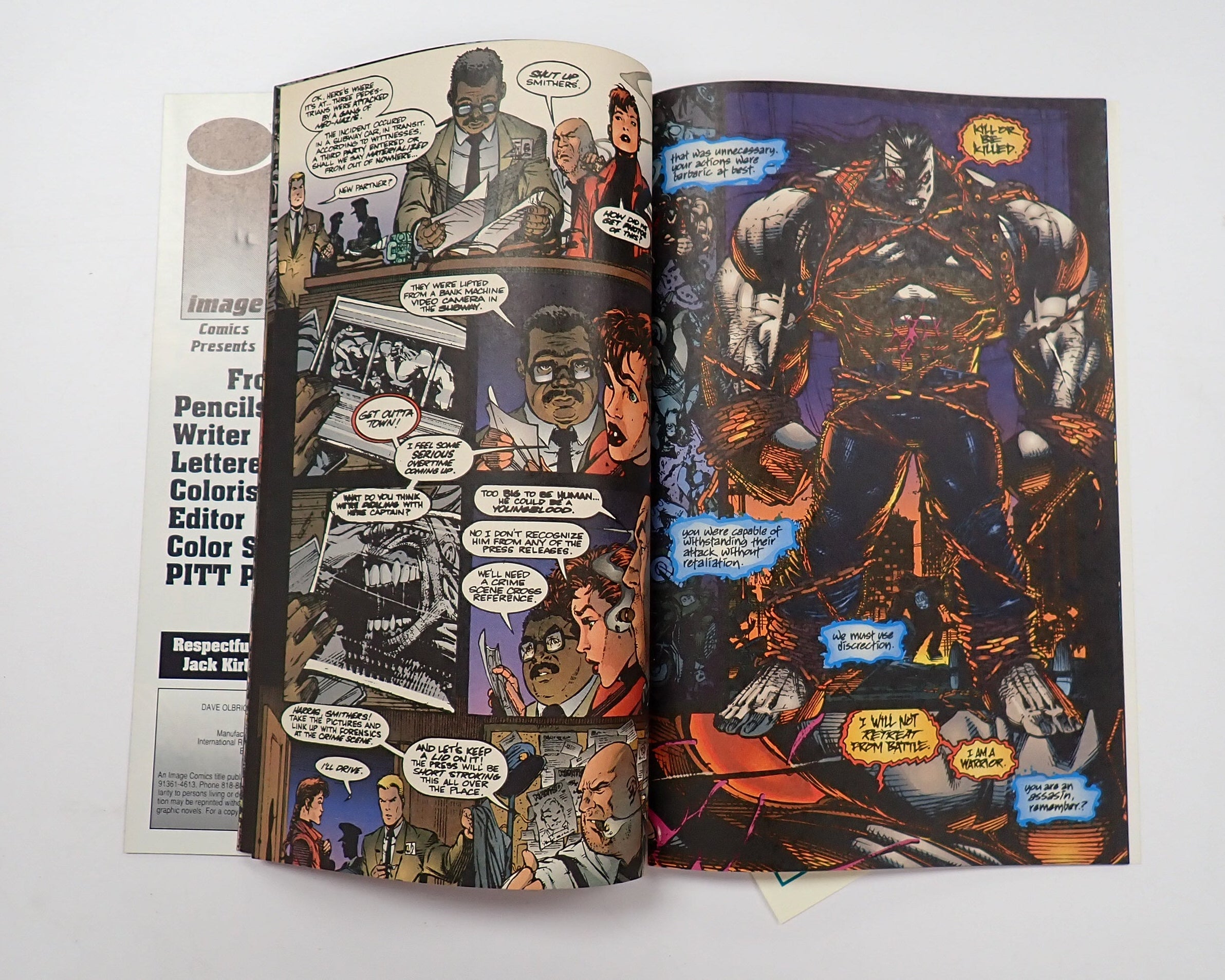 Pitt #1 (1993) [Signed w/ COA] - VF/NM (9.0-9.4)