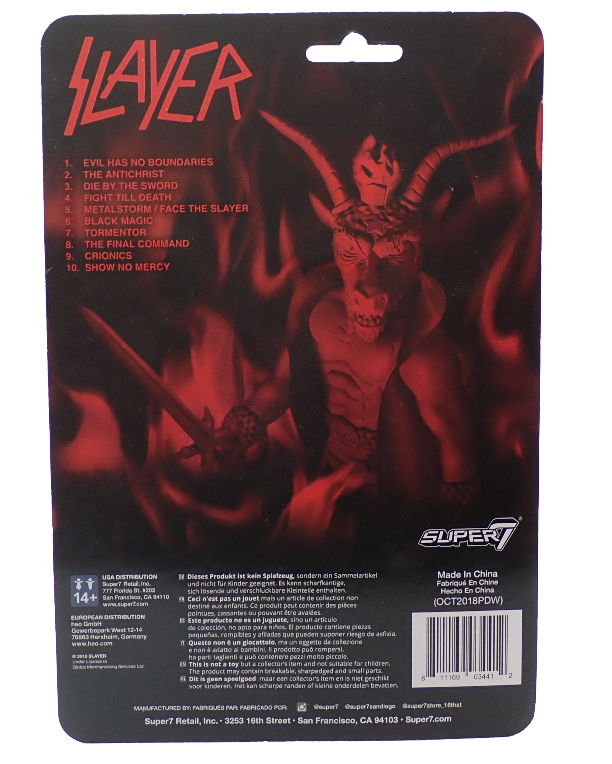 Show No Mercy - Slayer ReAction Figure