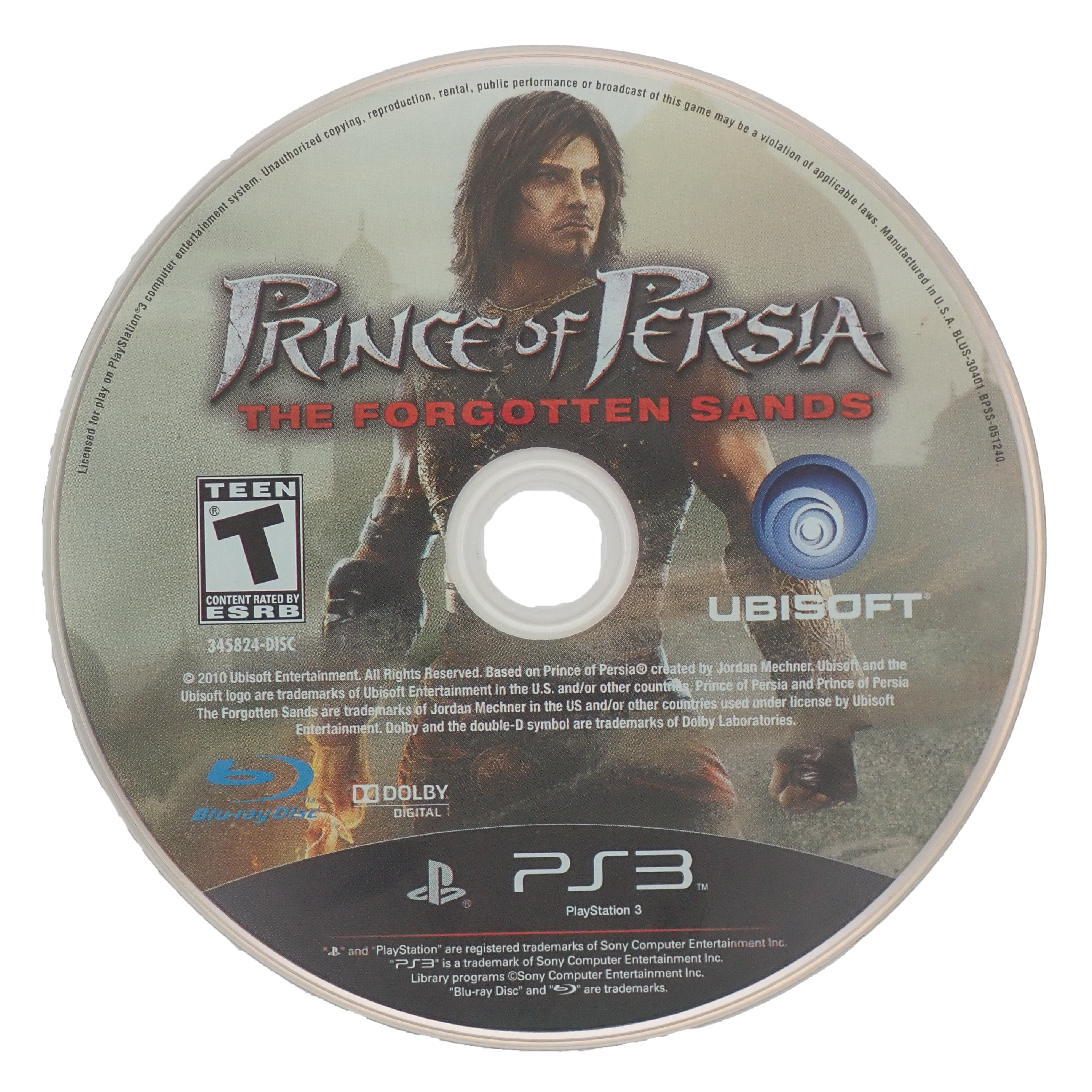 Prince of Persia The Forgotten Sands - PS3