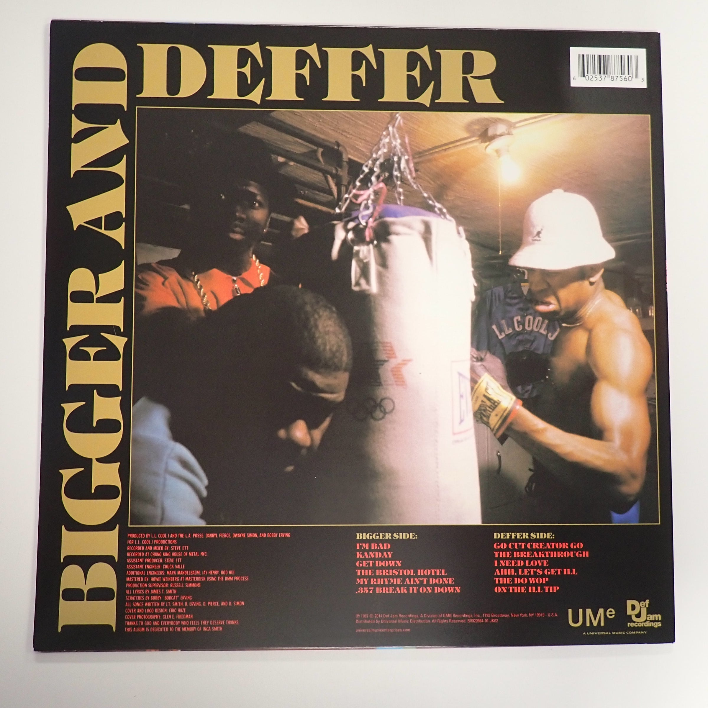L.L. Cool J Bad Bigger and Deffer - Vinyl [Pre-Owned]