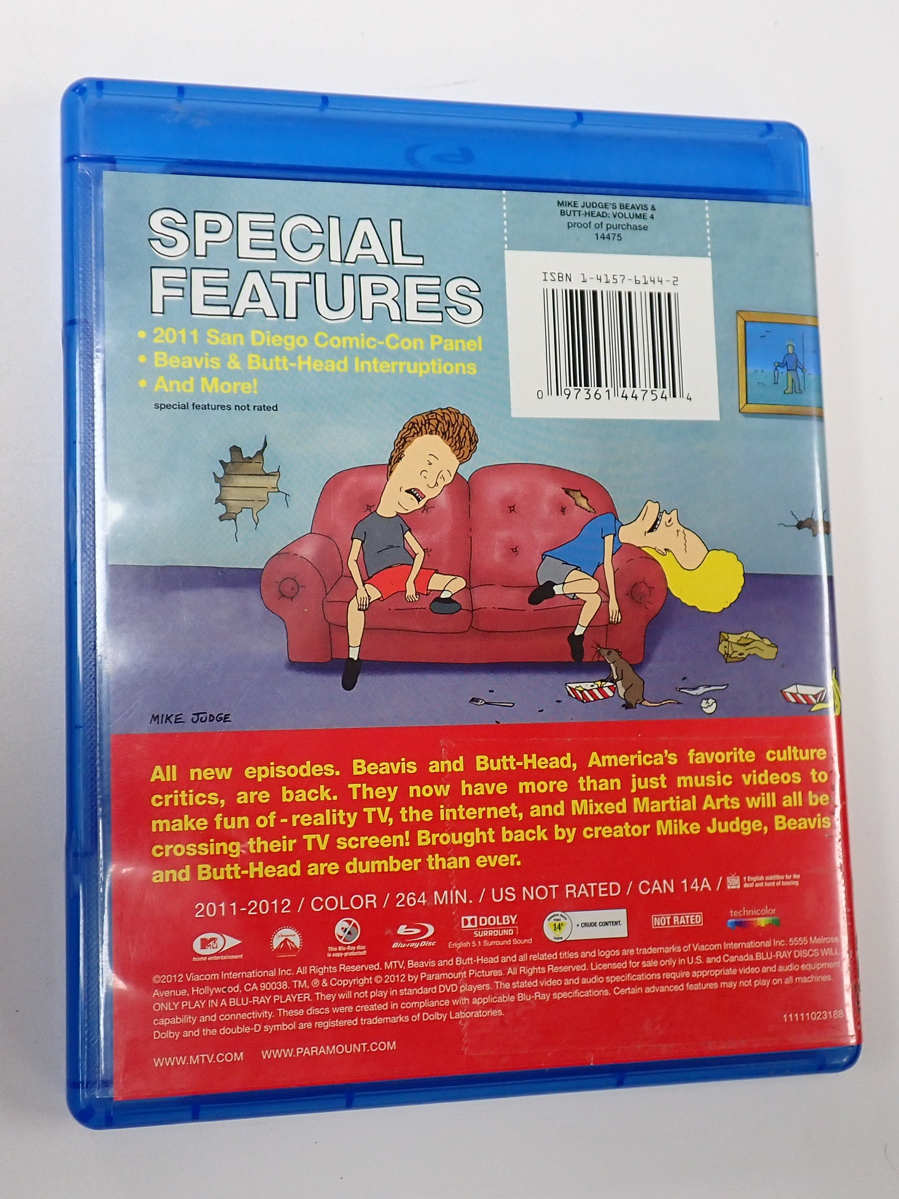 Beavis and Butt-Head Vol. 4 - Blu-Ray [Pre-Owned]