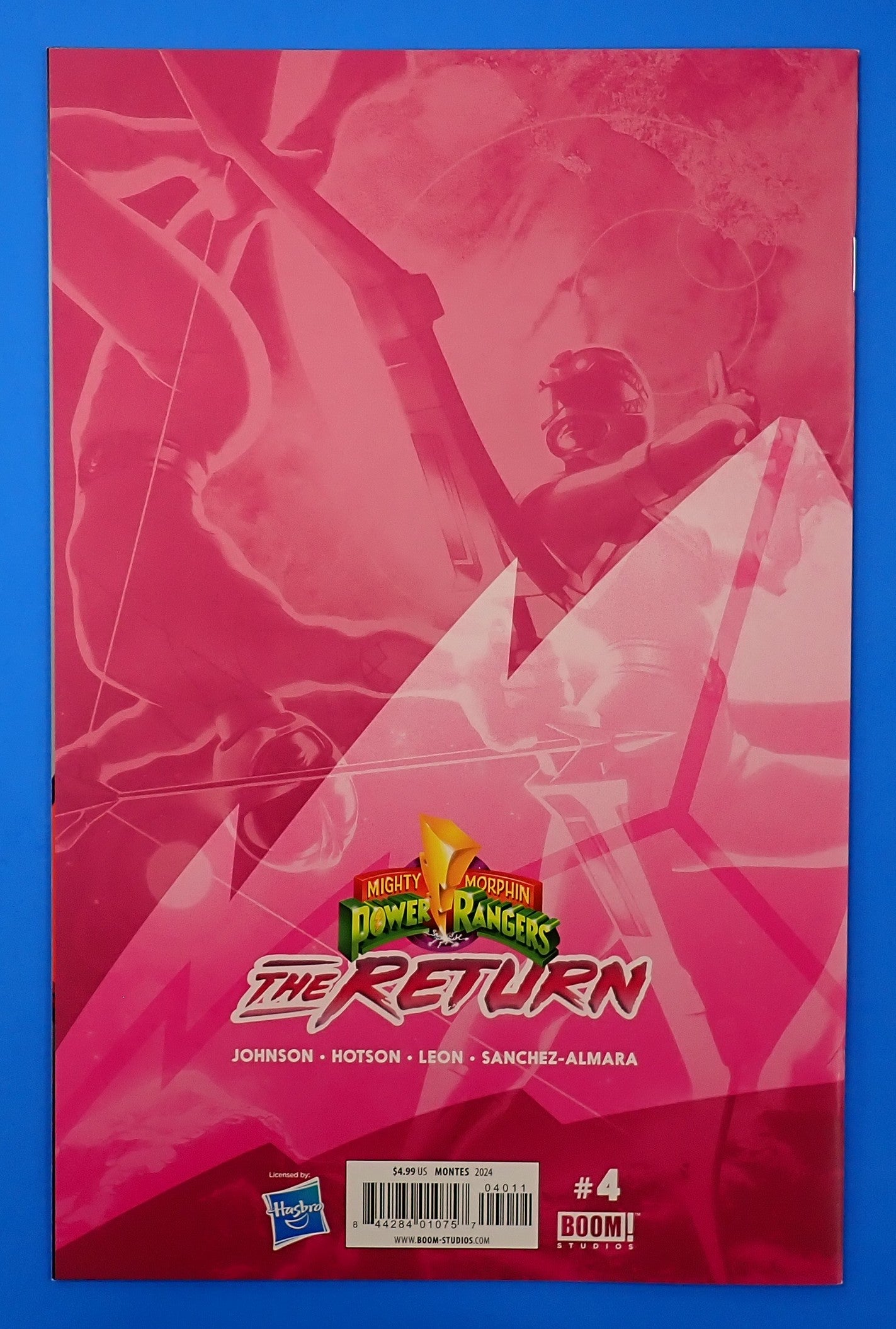Mighty Morphin' Power Rangers: The Return #1-4 Set (2023) - NM (9.2+) - Complete