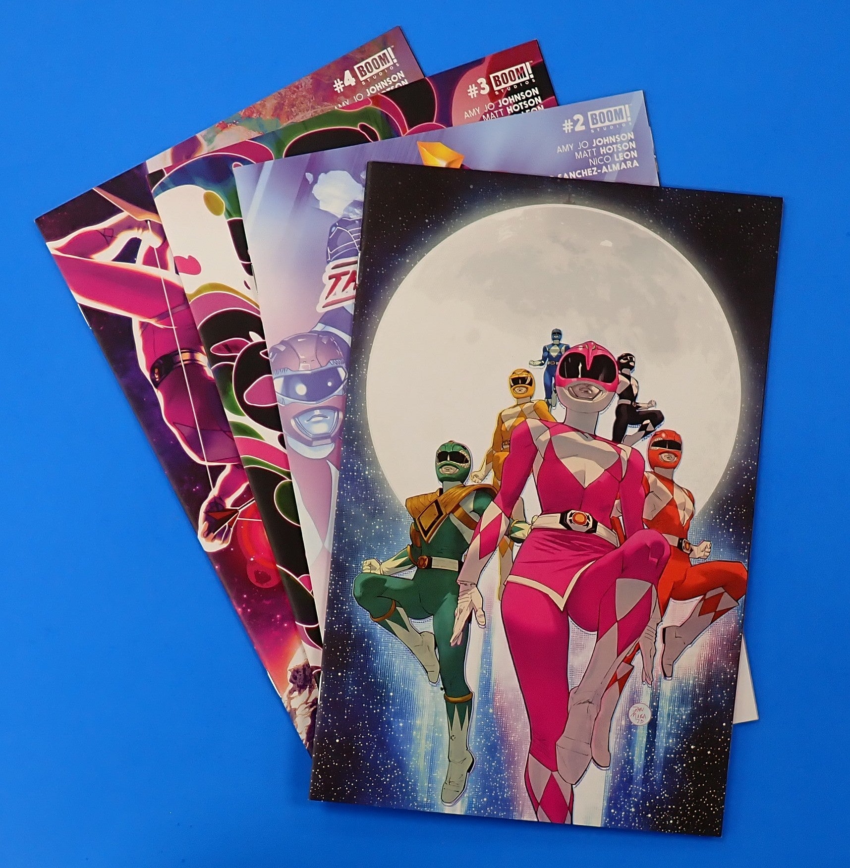 Mighty Morphin' Power Rangers: The Return #1-4 Set (2023) - NM (9.2+) - Complete