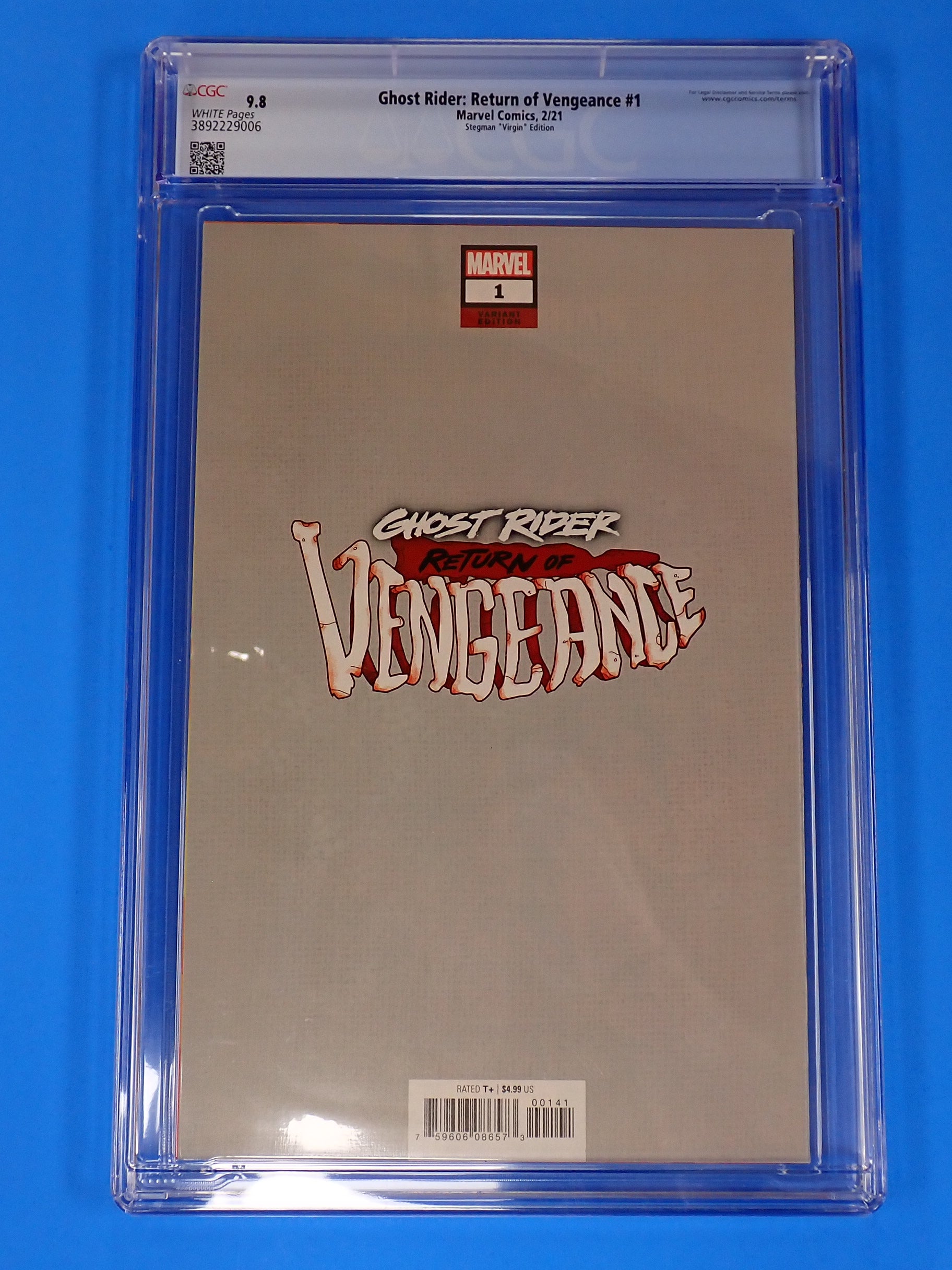 Ghost Rider: Return of Vengeance #1 (2021) - CGC 9.8 - 1:100 Stegman Virgin Variant