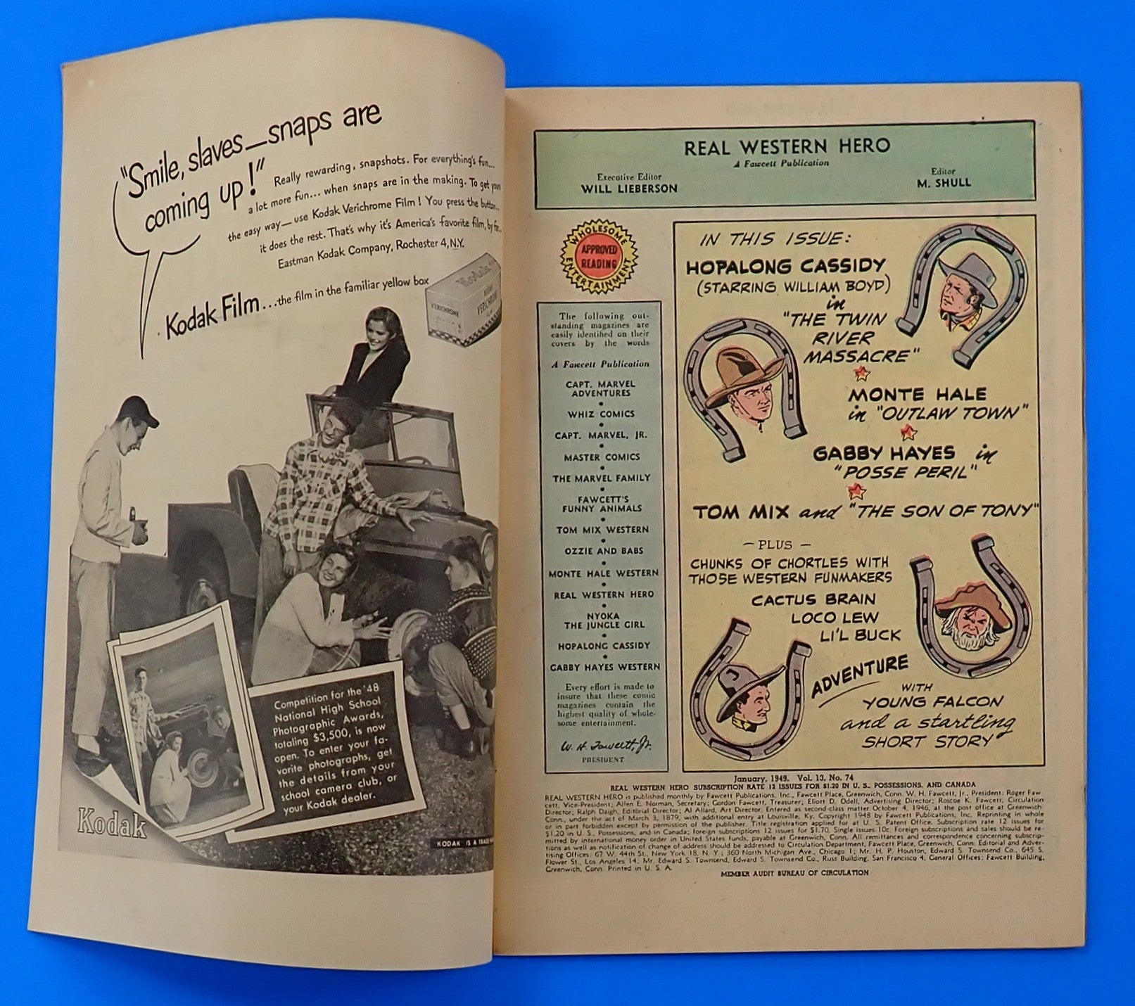 Real Western Hero #74 (1949) - VF (8.0) - Golden Age Western