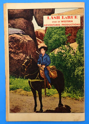 Lash LaRue Western #1 (1949) - VG+ (4.5) - Golden Age Western