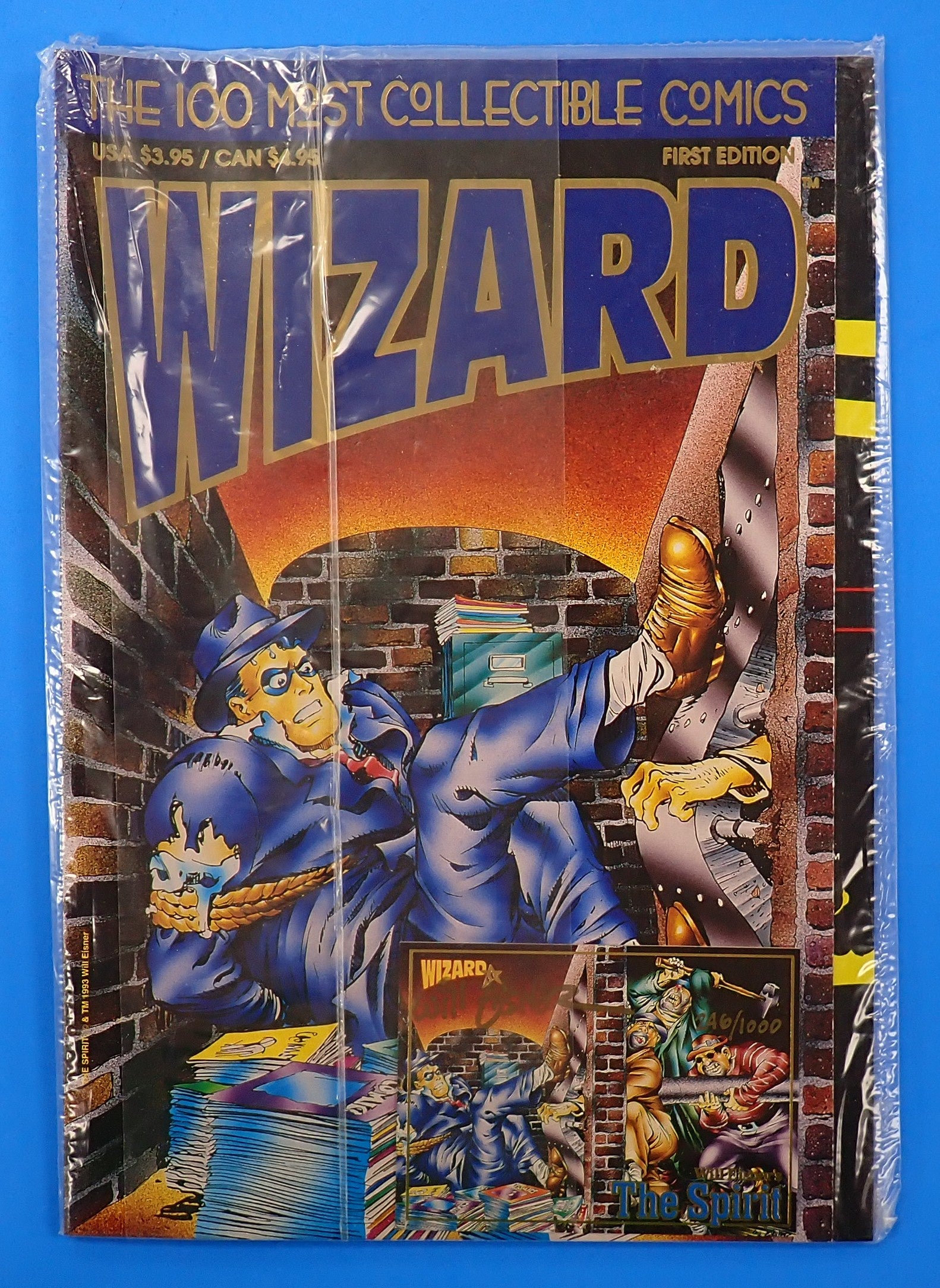 Wizard: 100 Most Collectable Comics (1993) - NM (9.2+) - Signed with Card, Will Eisner