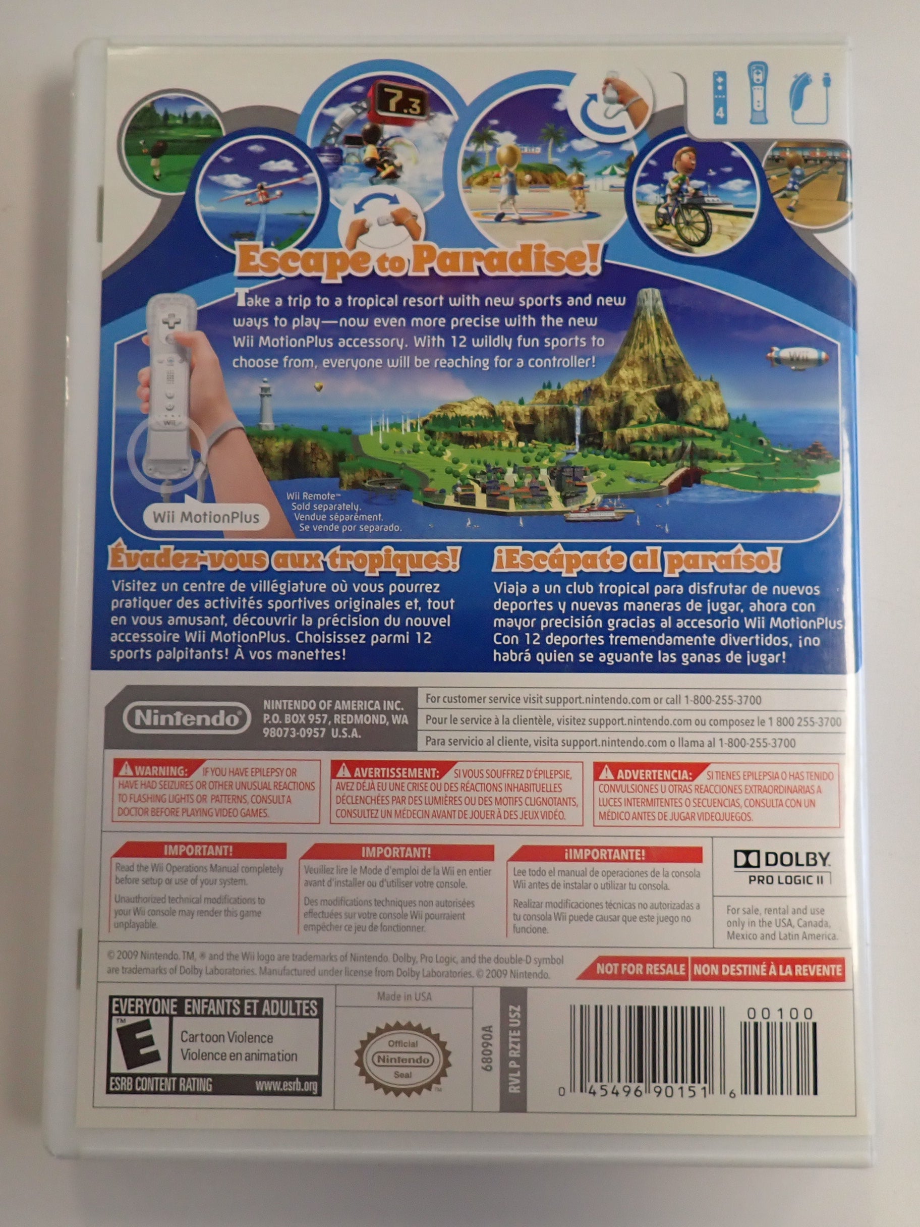 Wii Sports Resort - Wii [Pre-Owned]