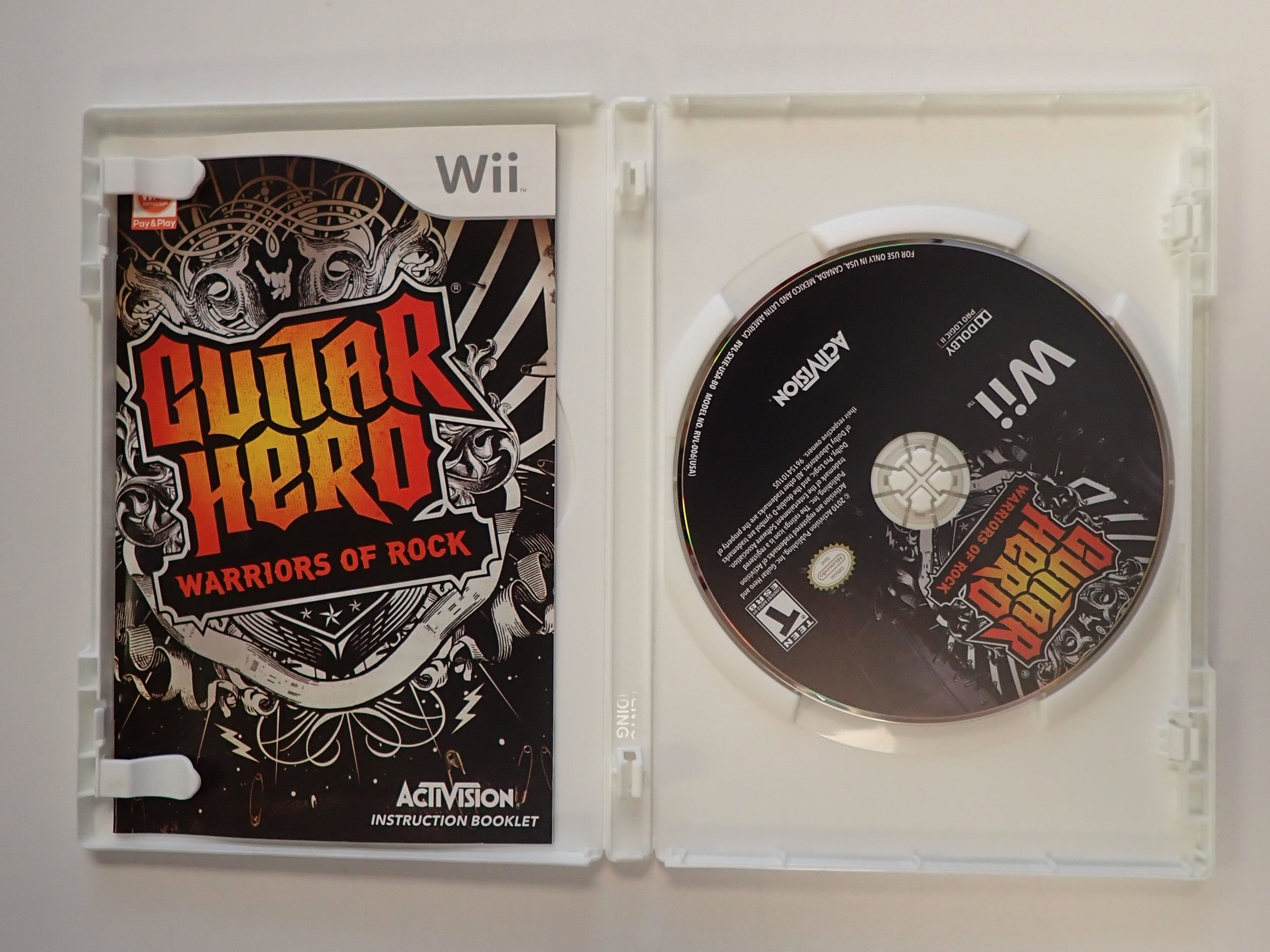 Guitar Hero Warriors of Rock - Wii [Pre-Owned]