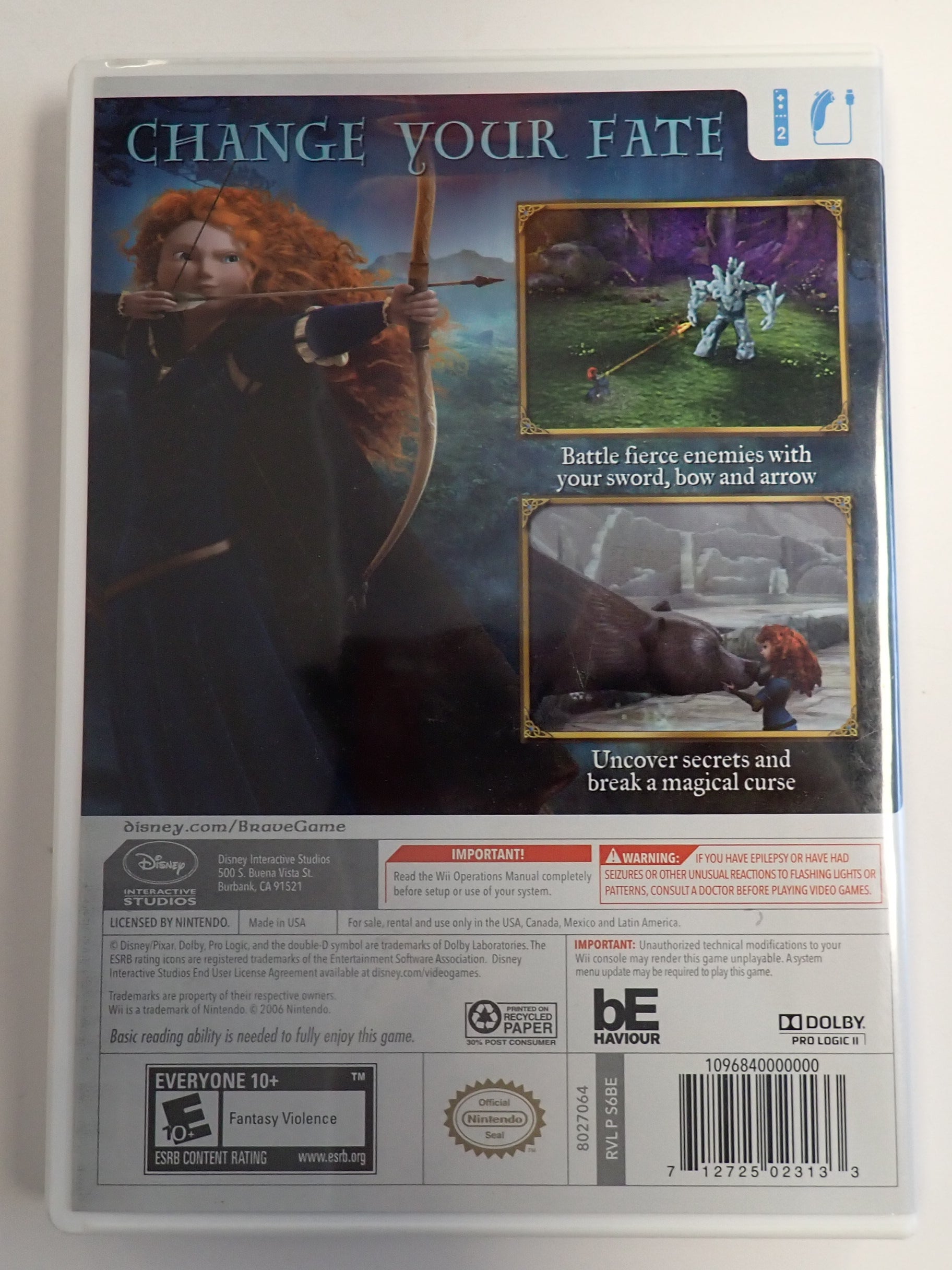 Brave - Wii [Pre-Owned]