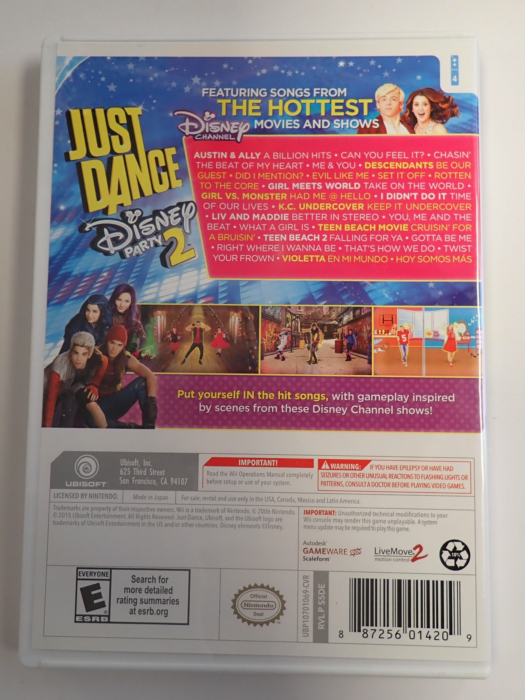 Just Dance Disney Party 2 - Wii [Pre-Owned]