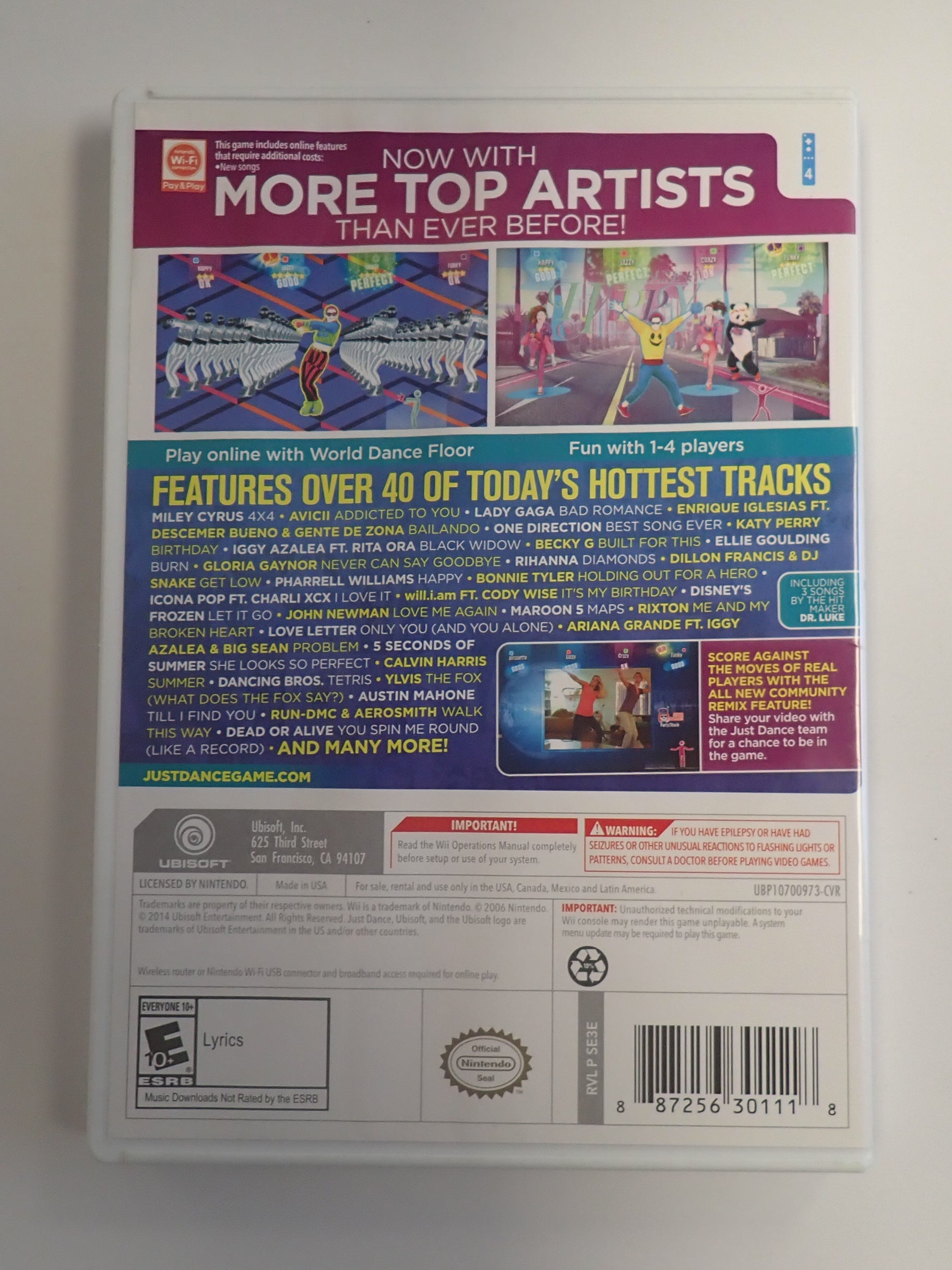 Just Dance 2015 - Wii [Pre-Owned]