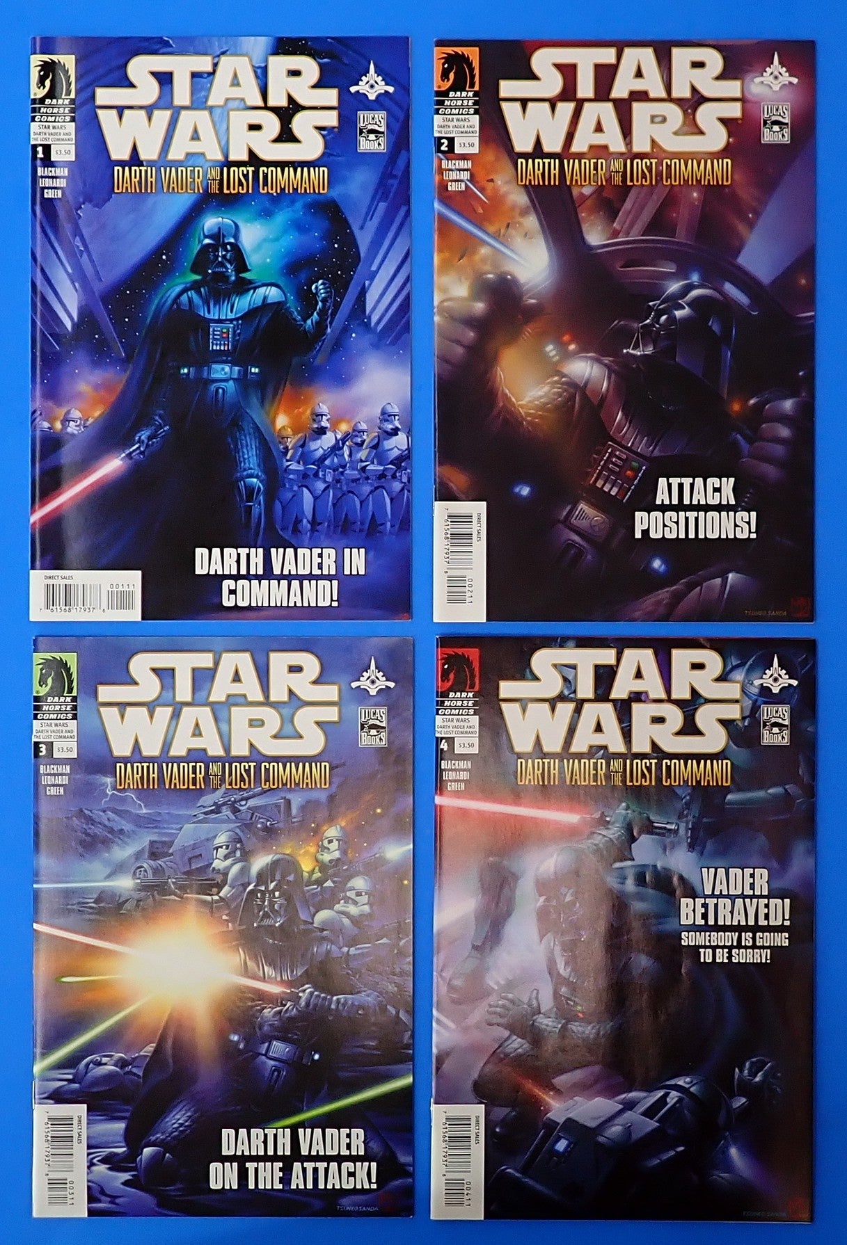 Star Wars: Darth Vader and the Lost Command #1-5 Set (2011) - VF+ (8.5+) - Complete