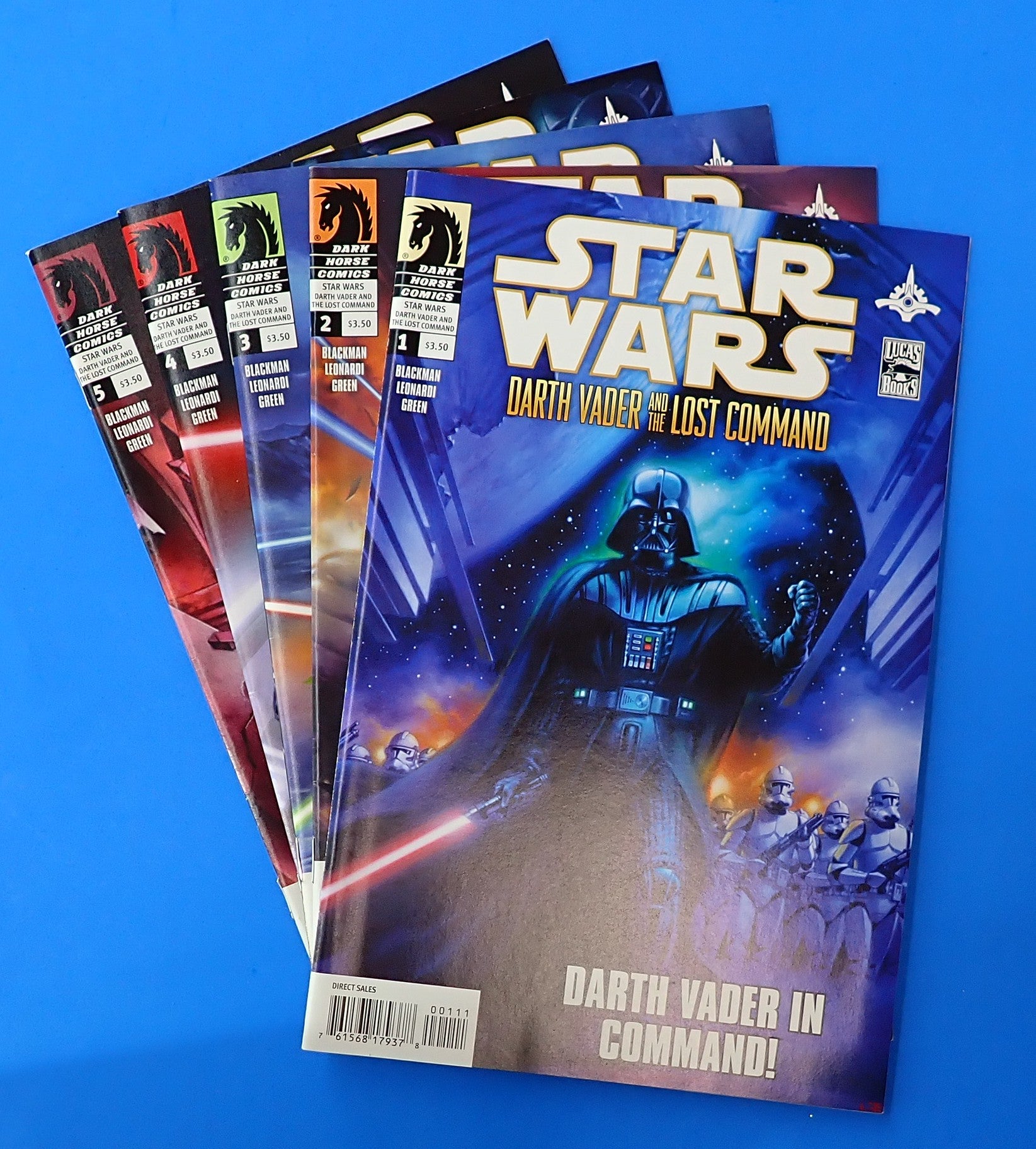 Star Wars: Darth Vader and the Lost Command #1-5 Set (2011) - VF+ (8.5+) - Complete